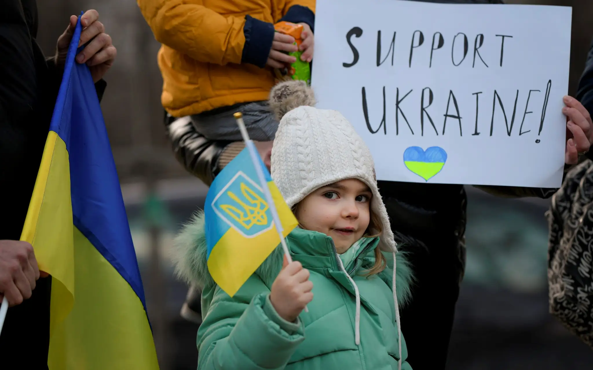 Protesty proti vojne na Ukrajine sa konali po celom svete.