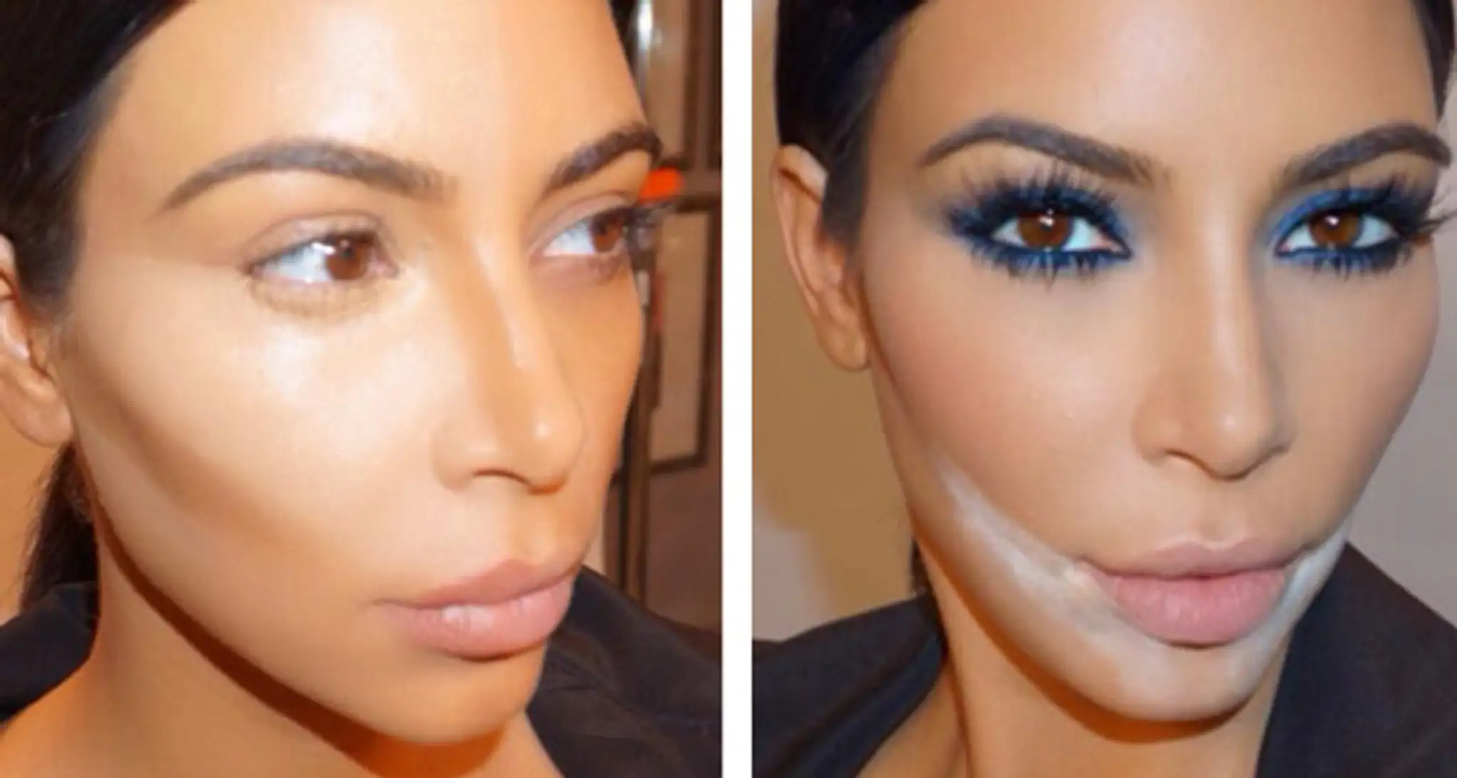 Kim Kardashian a jej mejkapové triky.