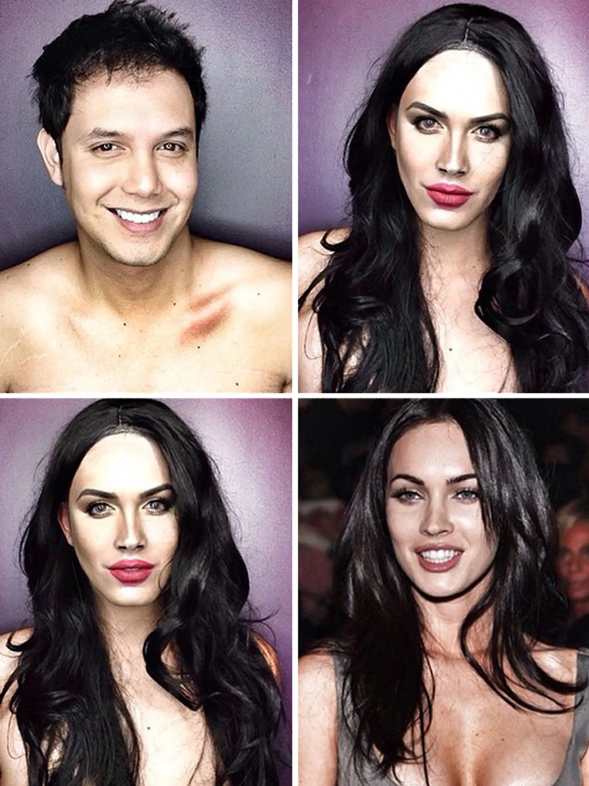 Paolo Ballesteros ako Megan Fox