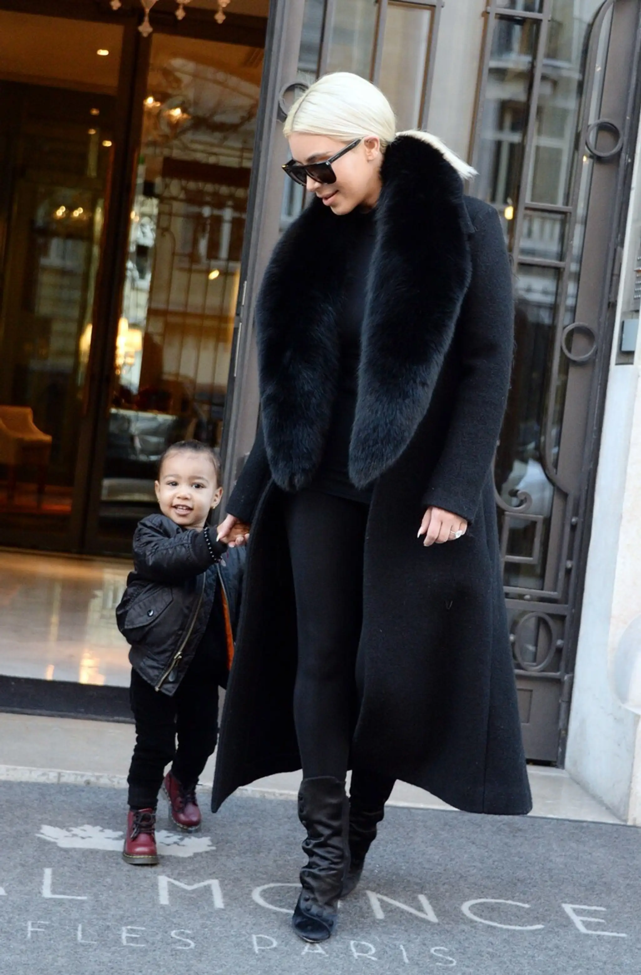 North West s mamou Kim Kardashian.