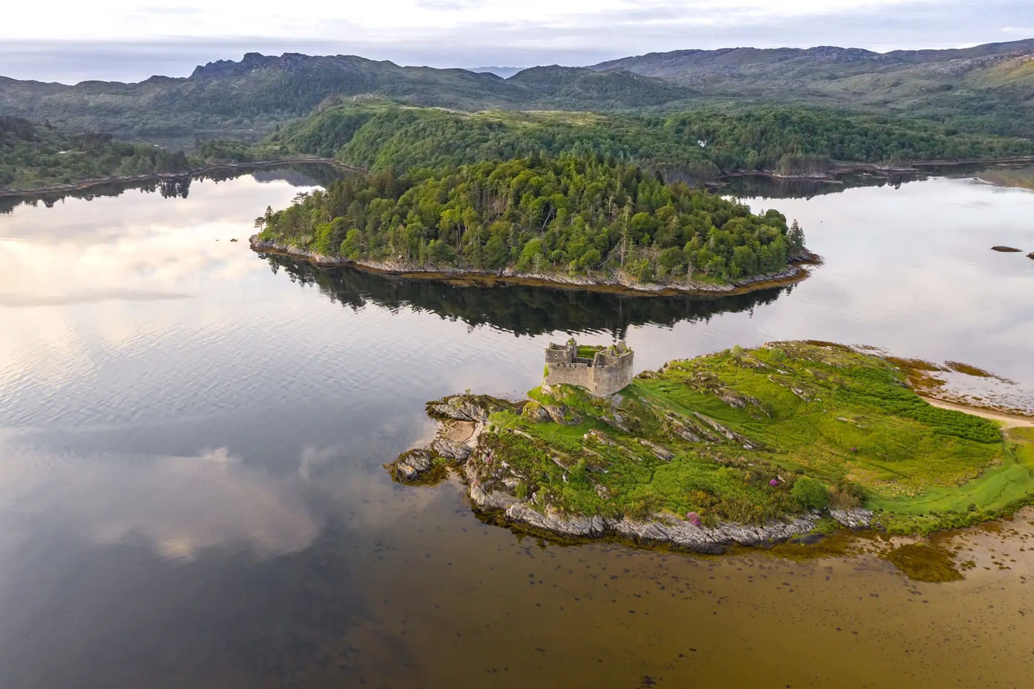 Škótsky ostrov Eilean an Fheidh 