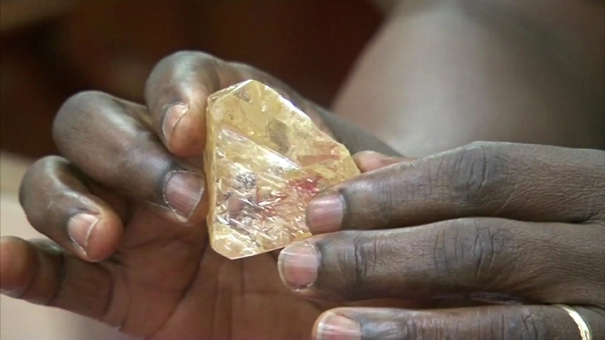 Nájdený diamant. 