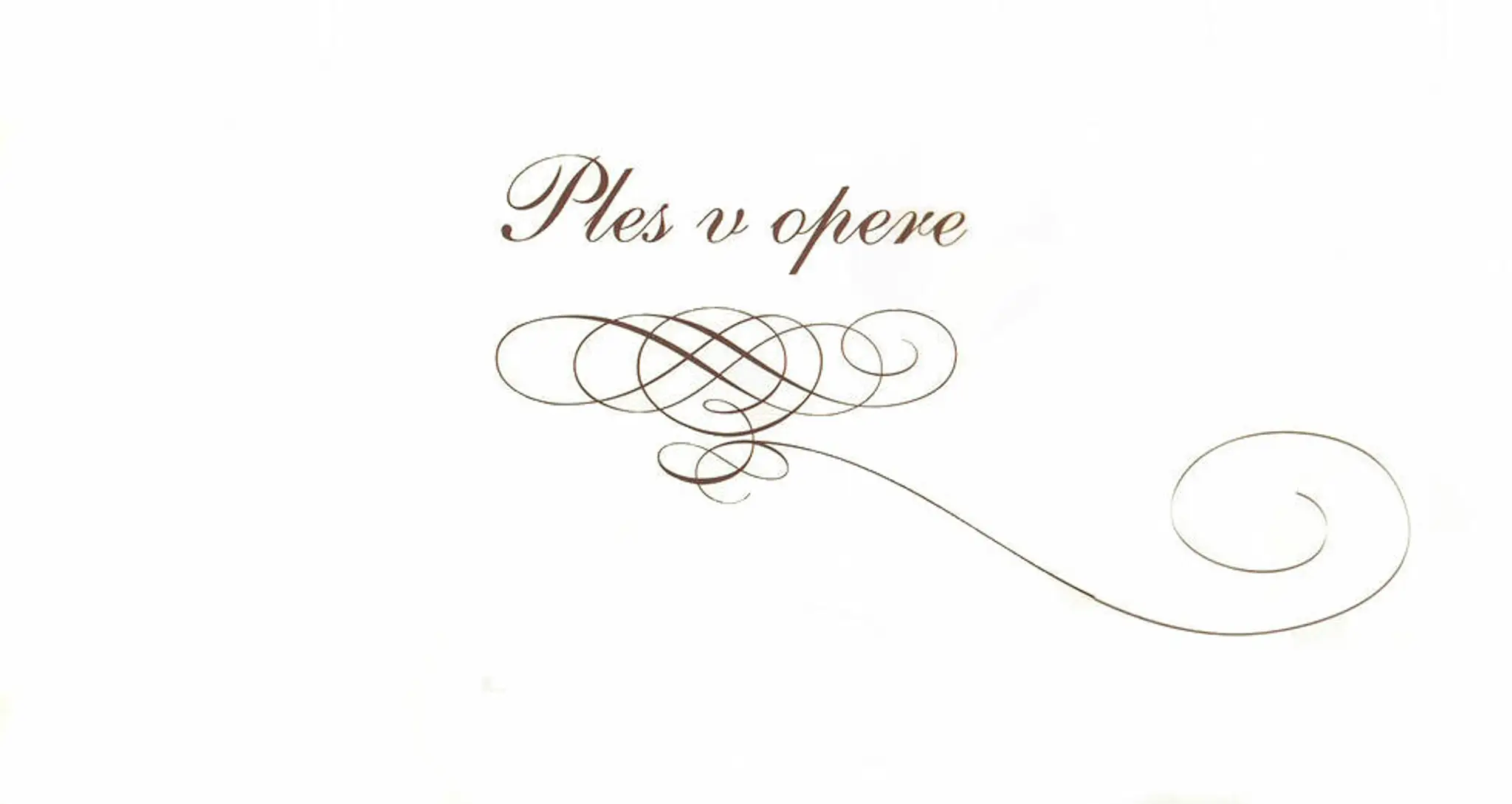 Ples v opere