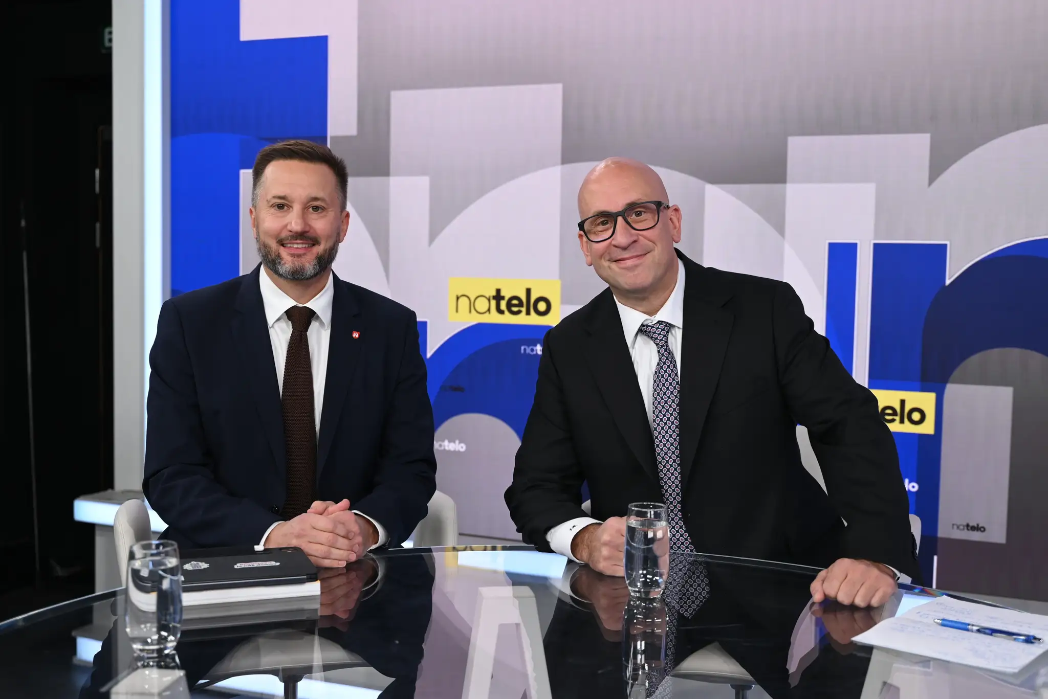 Matúš Vallo a Jozef Ráž v relácii Na telo