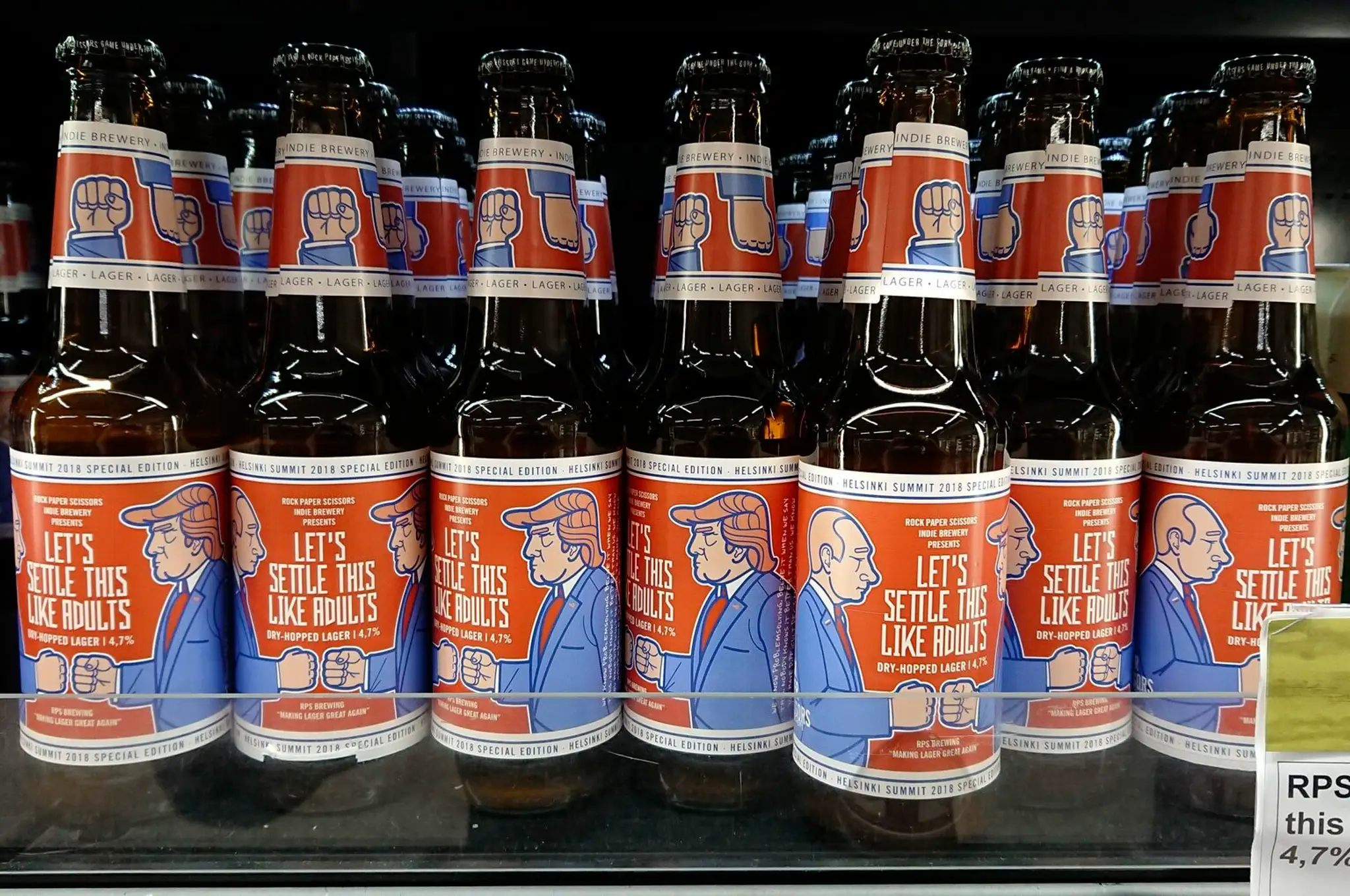 Pivo pri príležitosti summitu Trumpa s Putinom