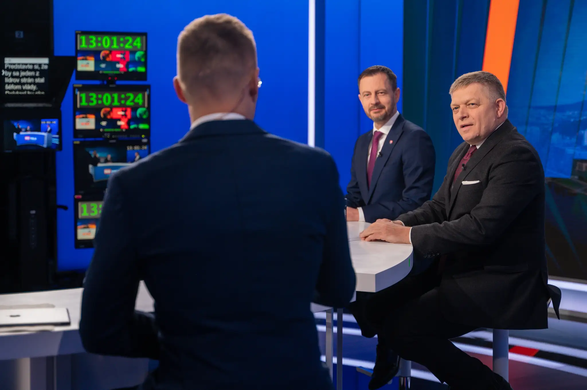 Hosťami Na telo boli Eduard Heger a Robert Fico.