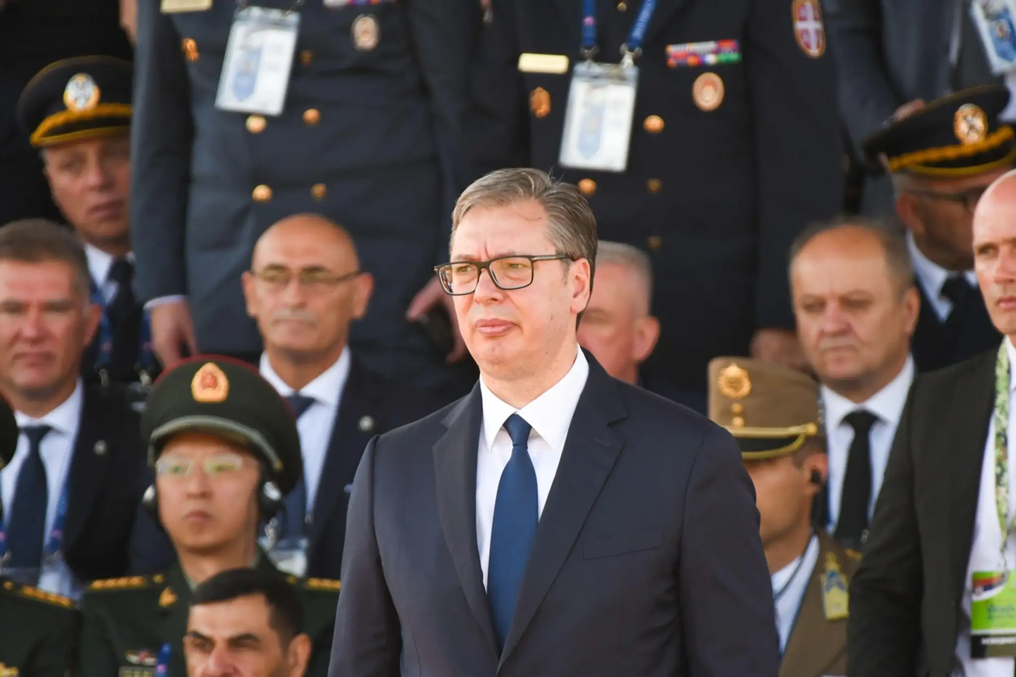 Srbský prezident Aleksandar Vučič. 