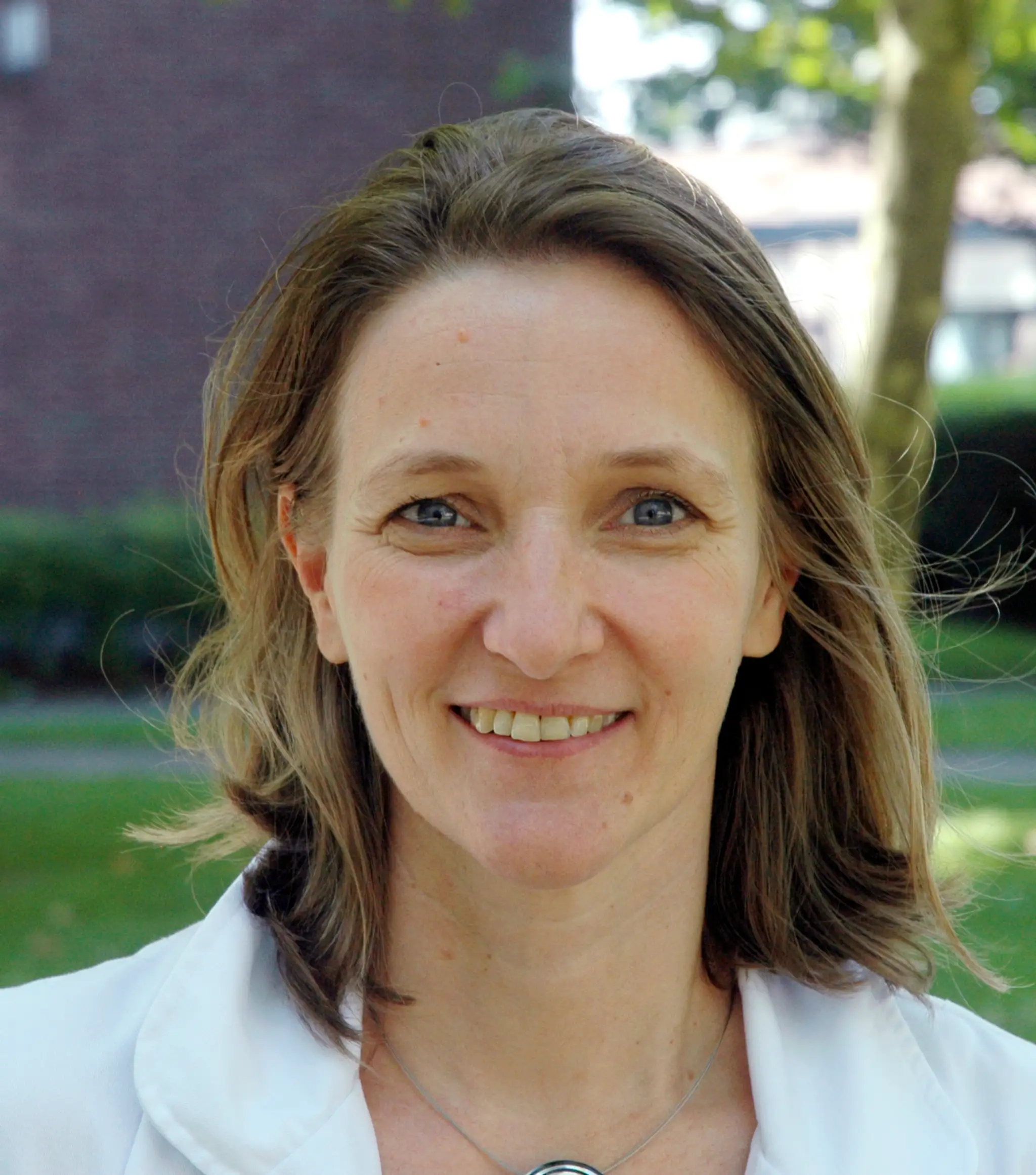 Isabelle Demeester gynekologička a výskumníčka z vedeckého tímu v Erasmovej nemocnici v Bruseli.