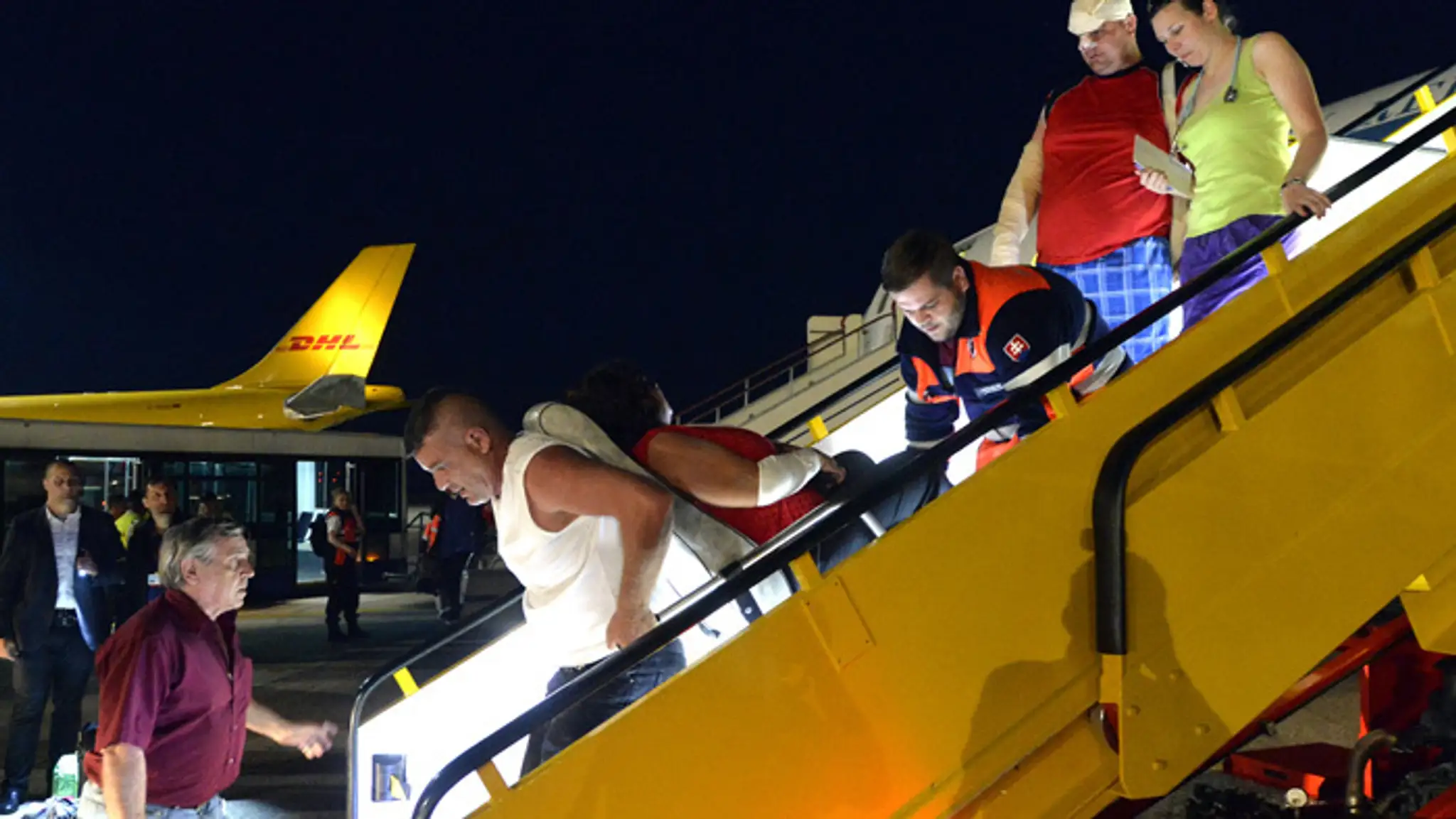 Zranených turistov hospitalizovali v bratislavských nemocniciach.