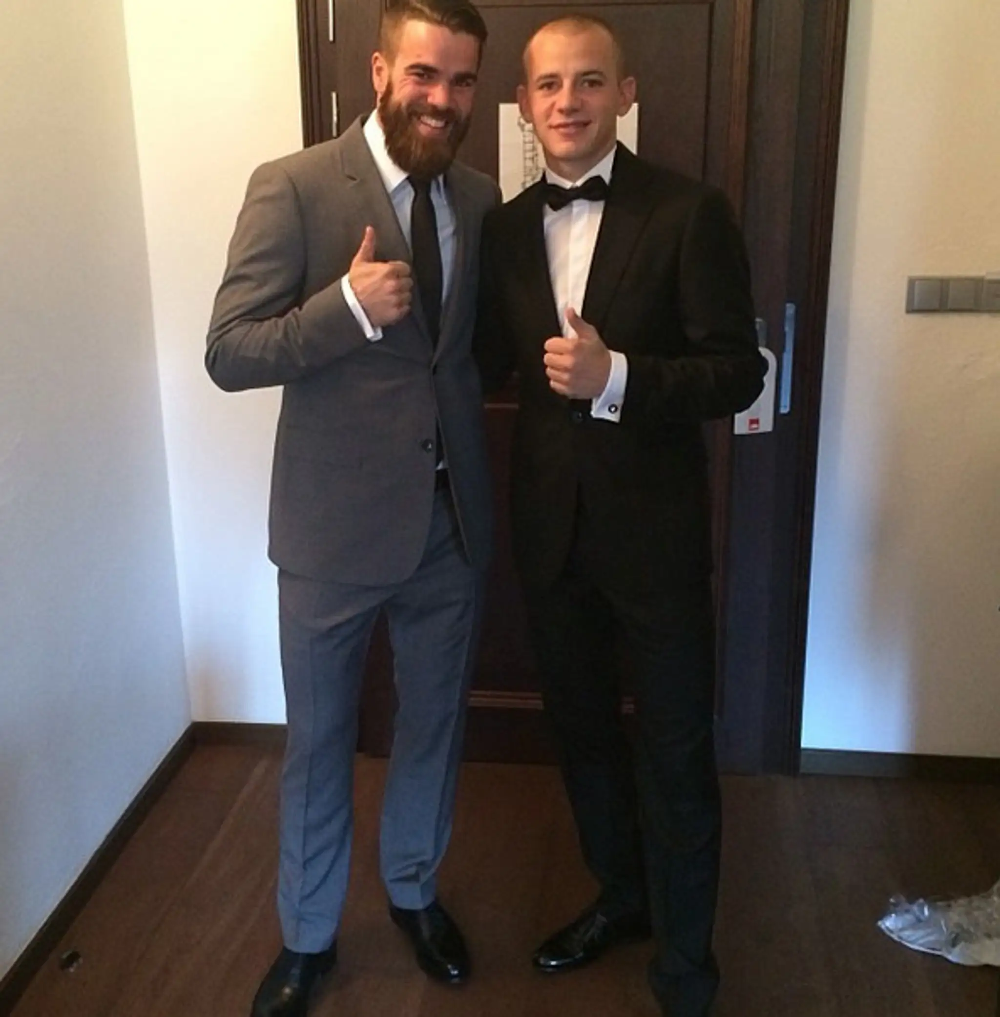 Najlepší priatelia Filip Šebo a Vladimír Weiss. 