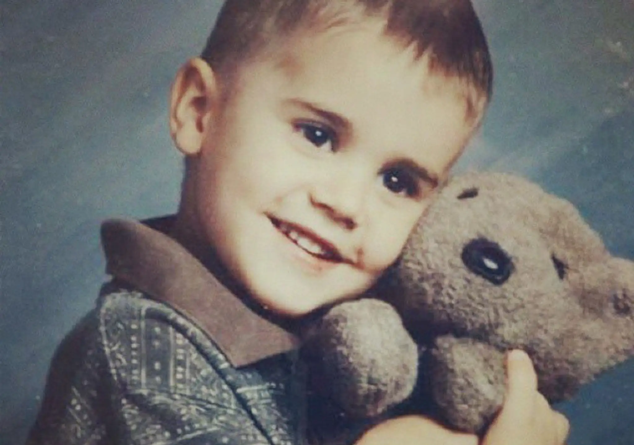 Justin Bieber ako malý chlapček.