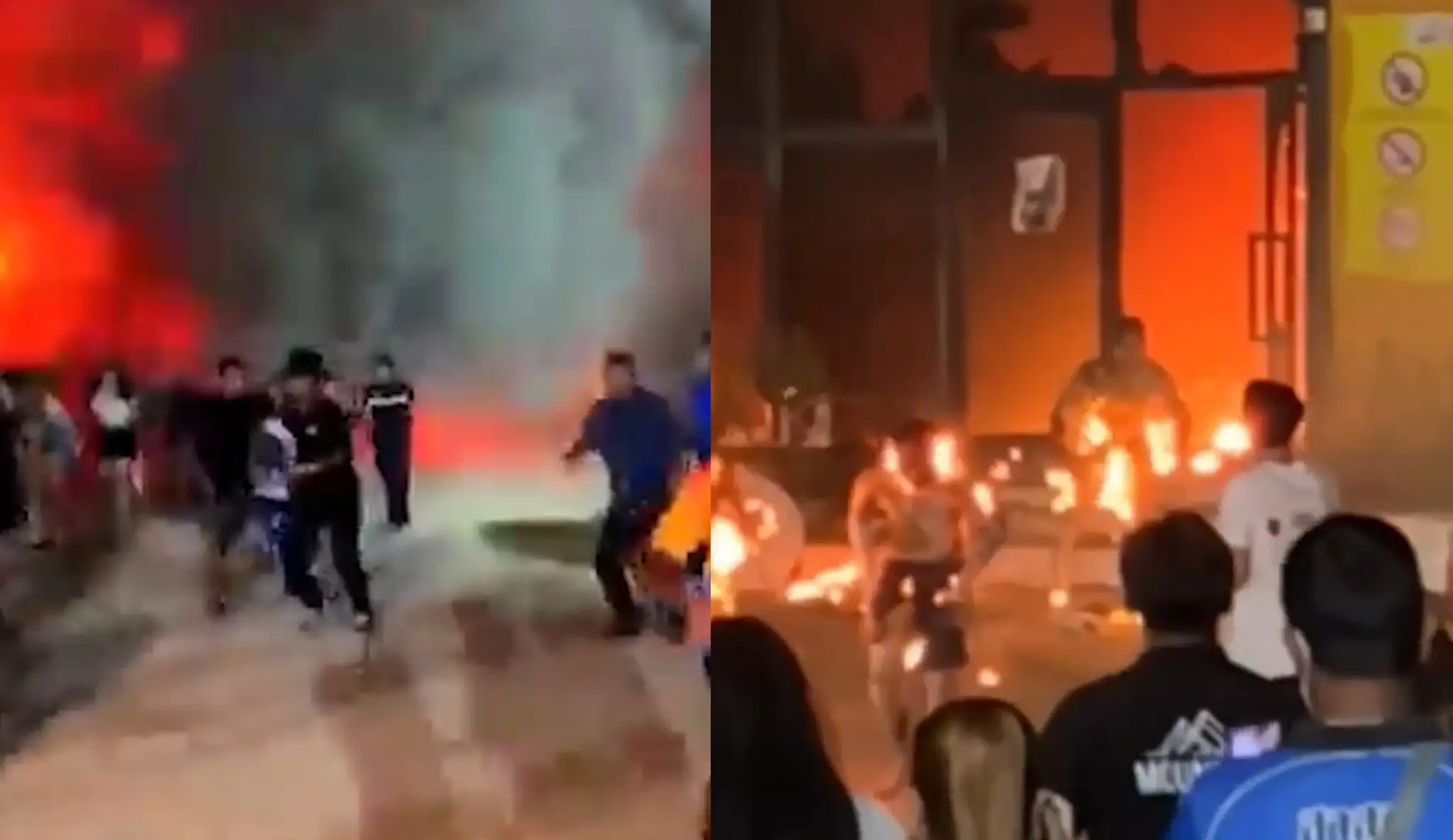 Požiar v thajskom nočnom klube