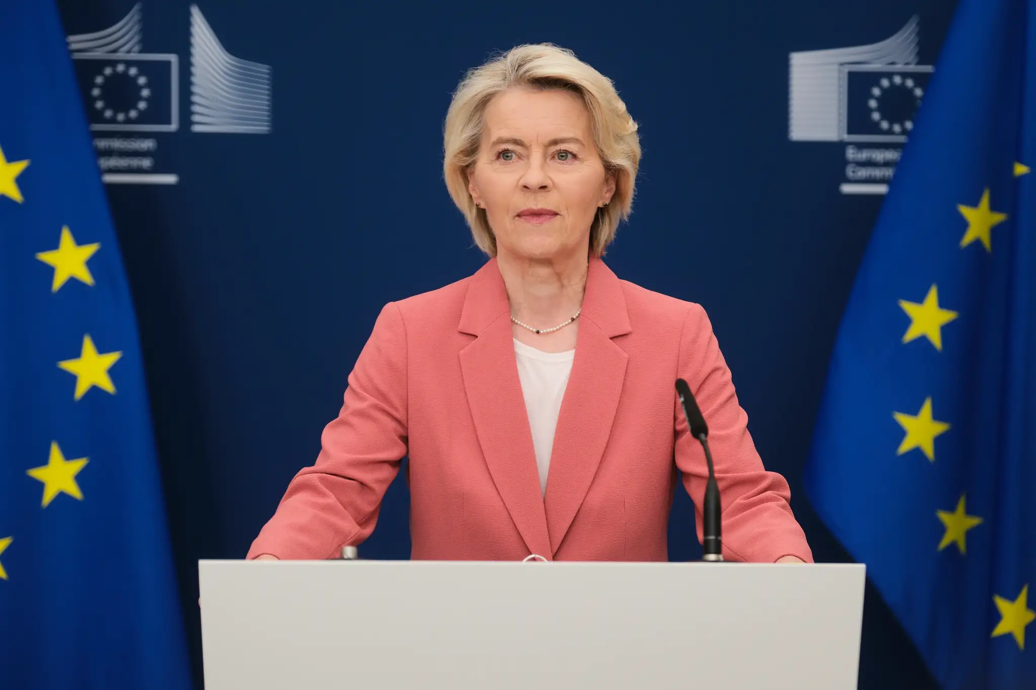 Predsedníčka Európskej komisie Ursula von der Leyenová.