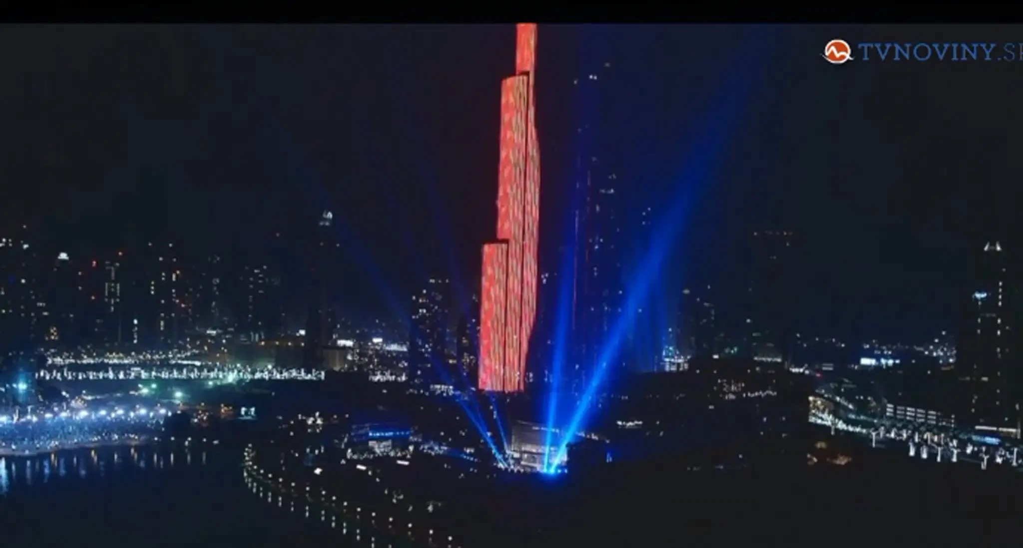 Silvester a Novy rok 2015 v Dubaji.