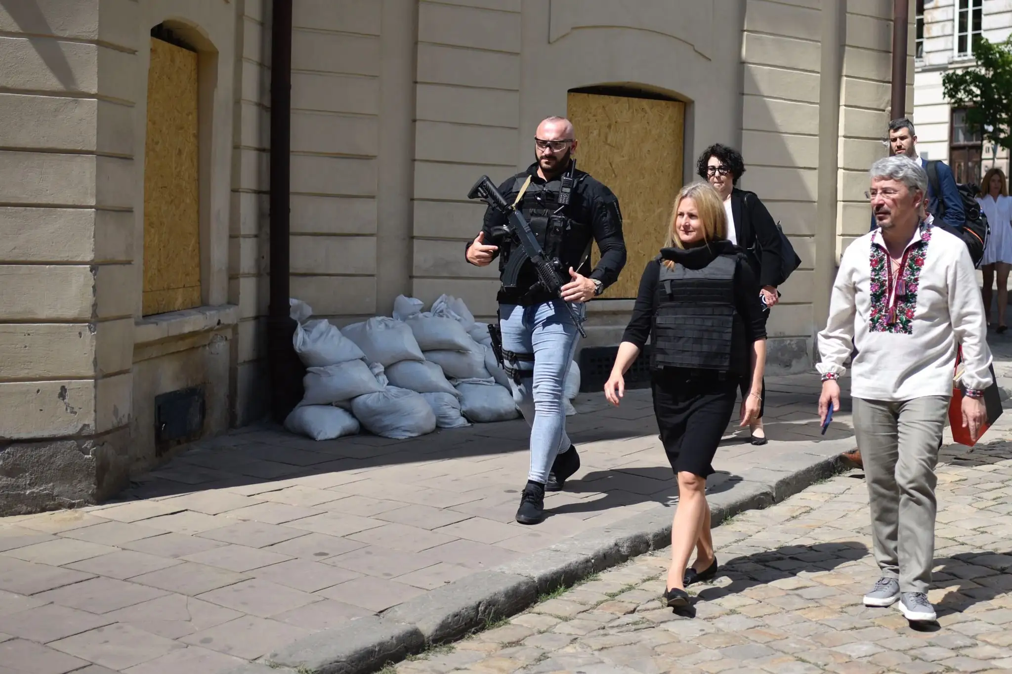 Natália Milanová na Ukrajine