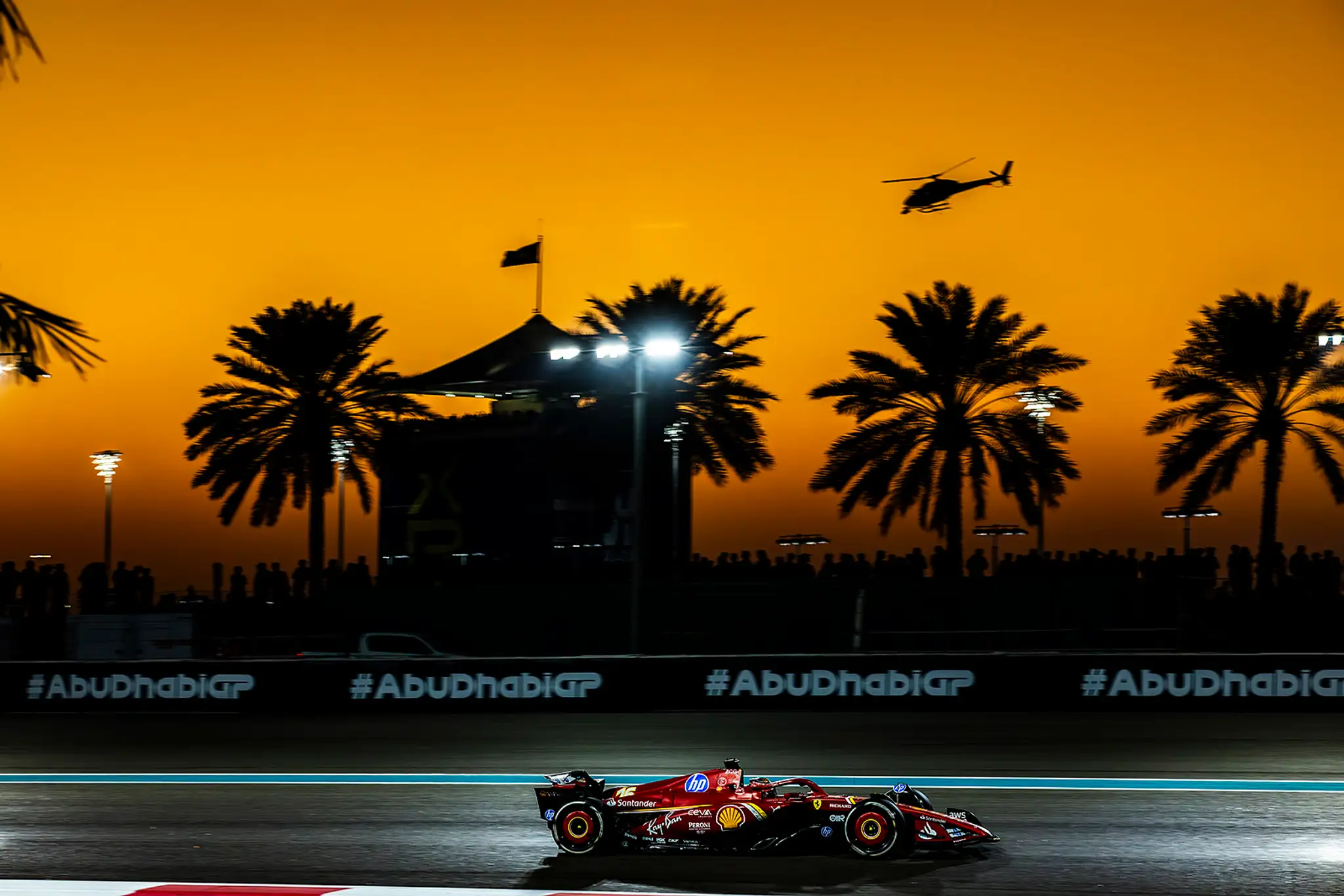 Charles Leclerc na Ferrari sezónu uzavrel pódiovým umiestnením.