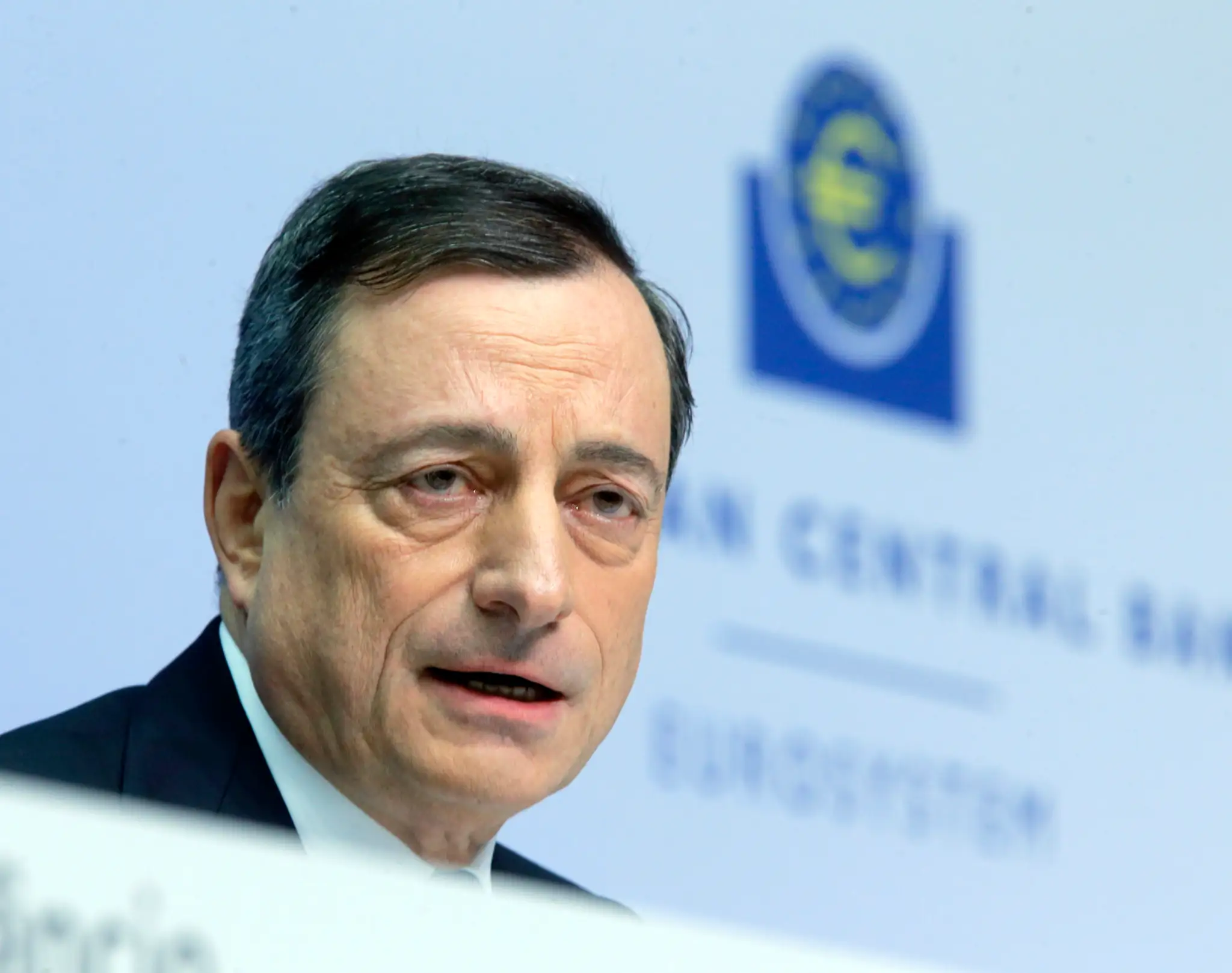 Prezident ECB Mario Draghi