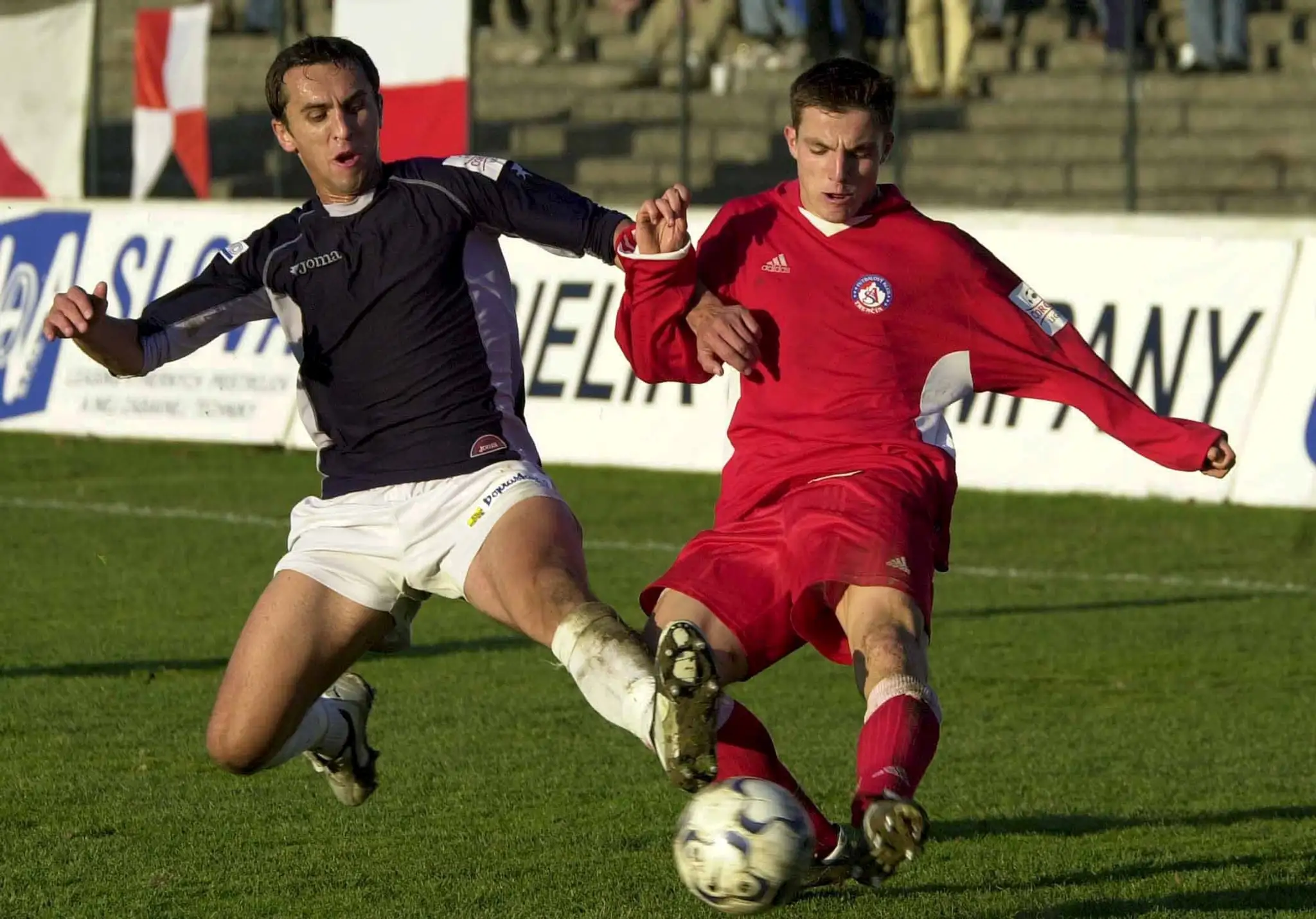Milan Ivana (vpravo) v drese Trenčína.