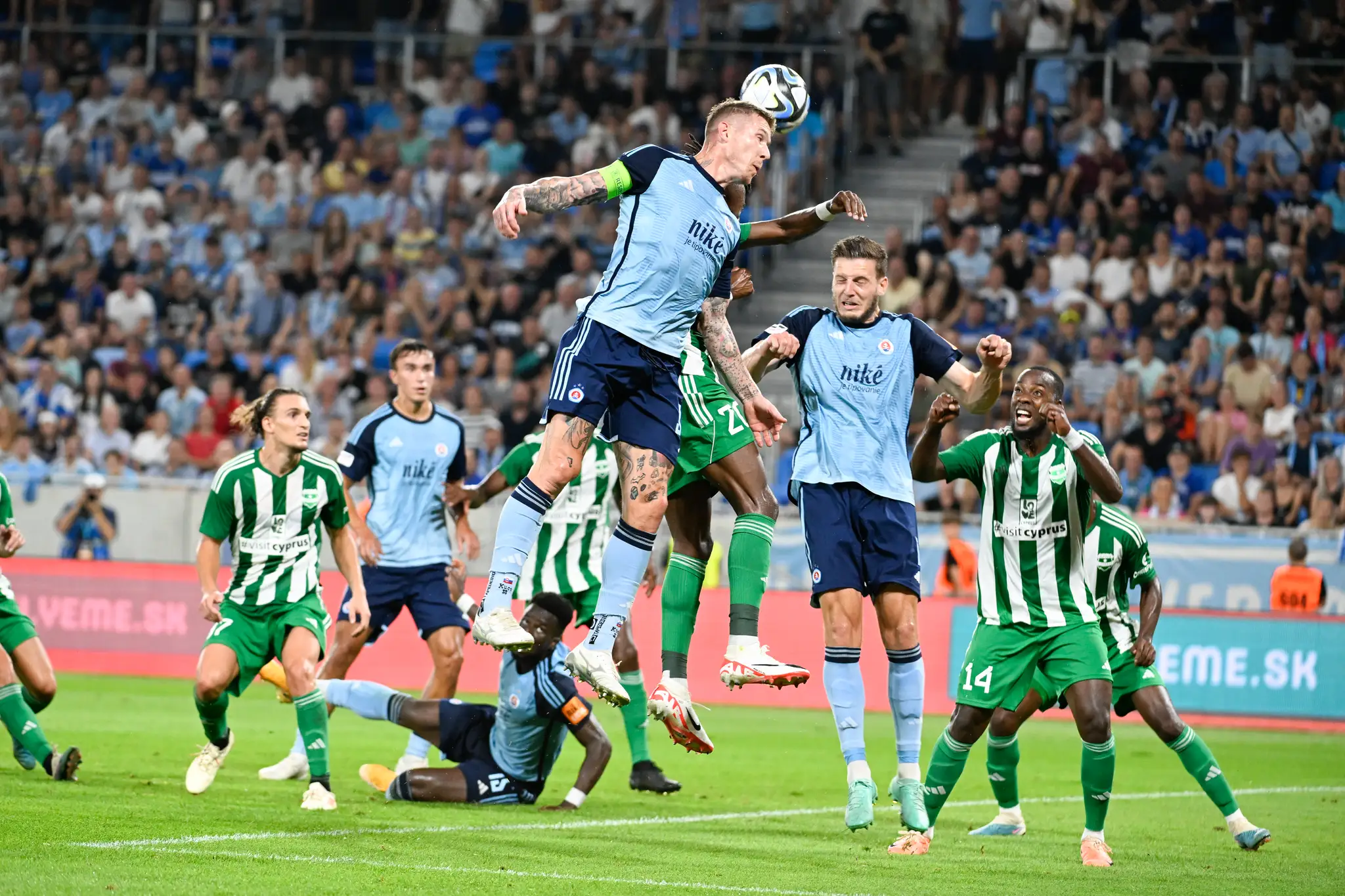 ŠK Slovan Bratislava - Aris Limassol.