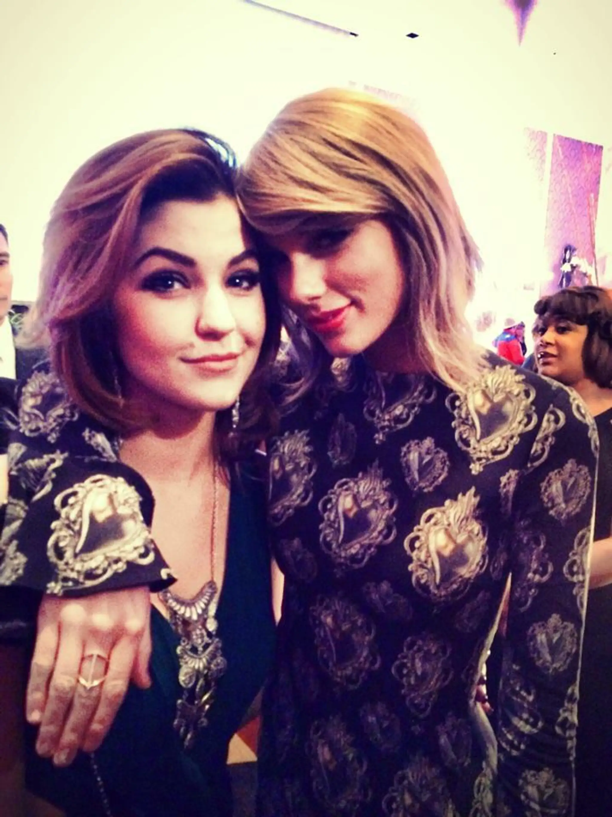 Celeste Buckingham a Taylor Swift.