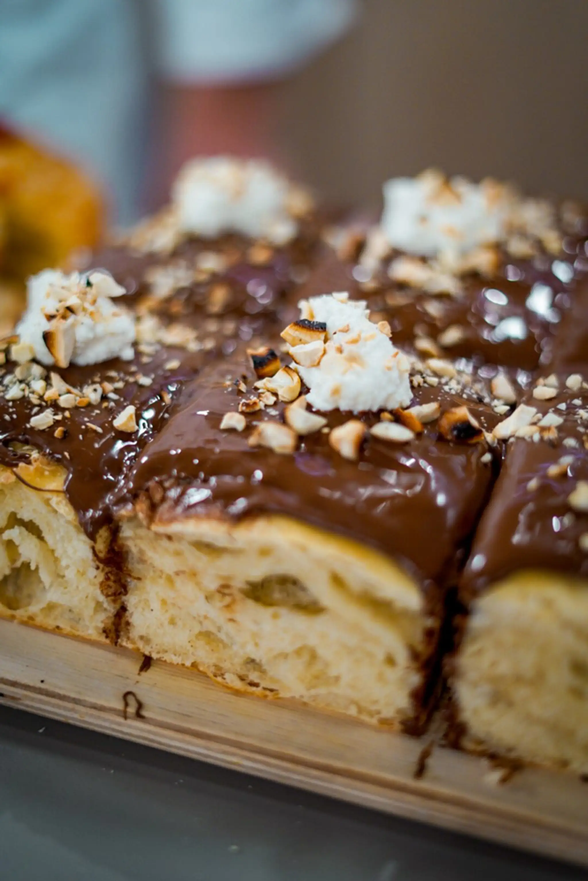 Sladká focaccia.