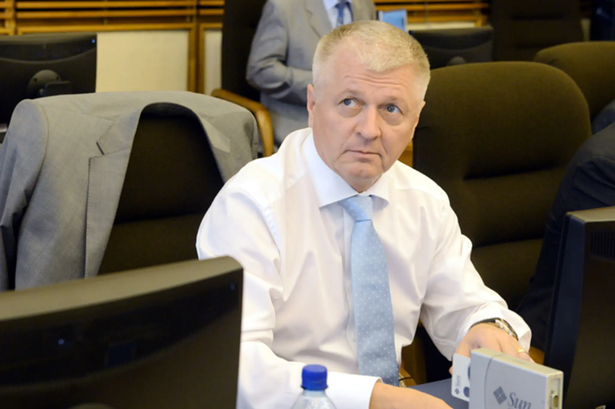 Minister hospodárstva Pavol Pavlis na rokovaní vlády.