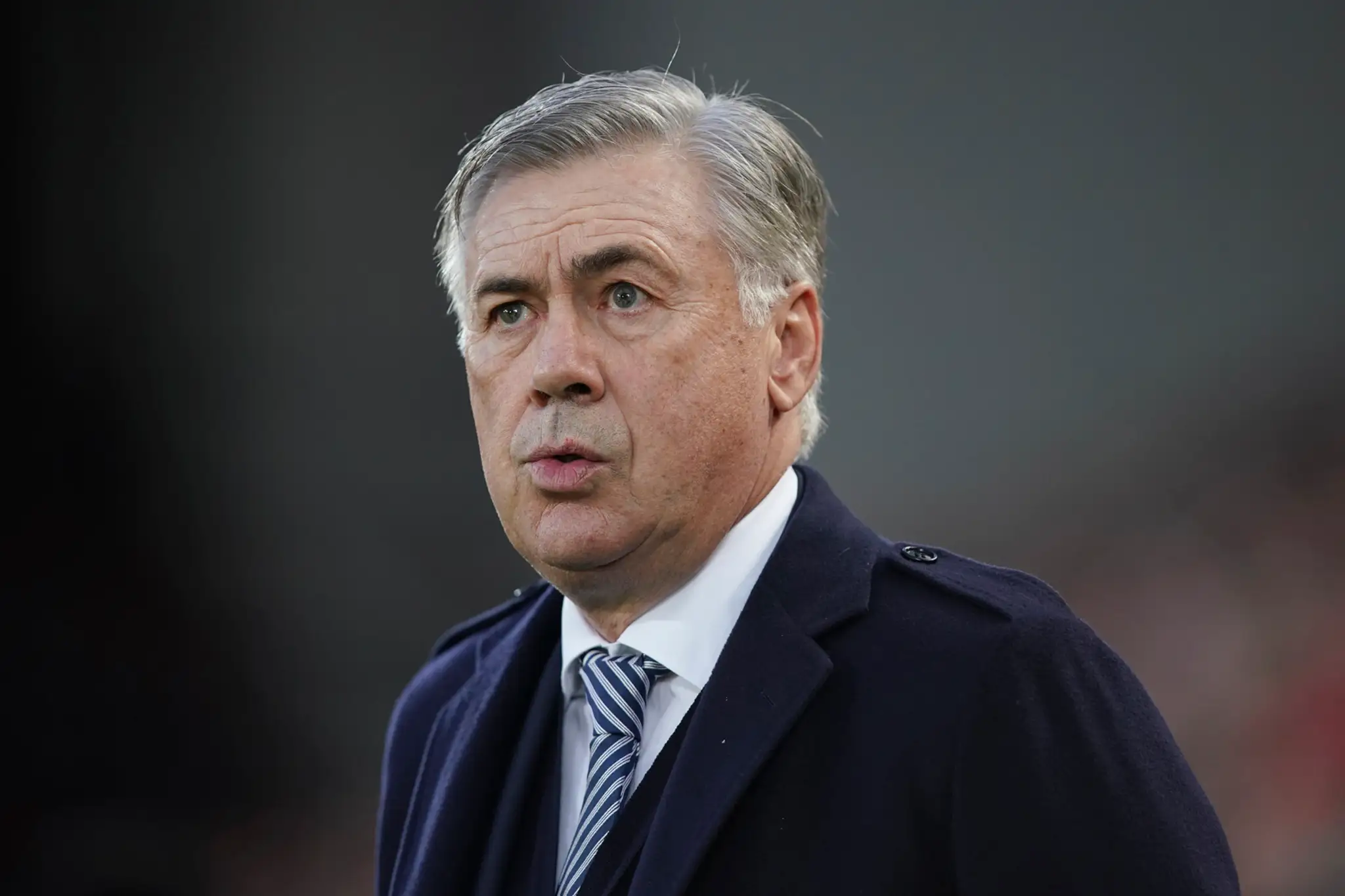 Kouč Evertonu Carlo Ancelotti.