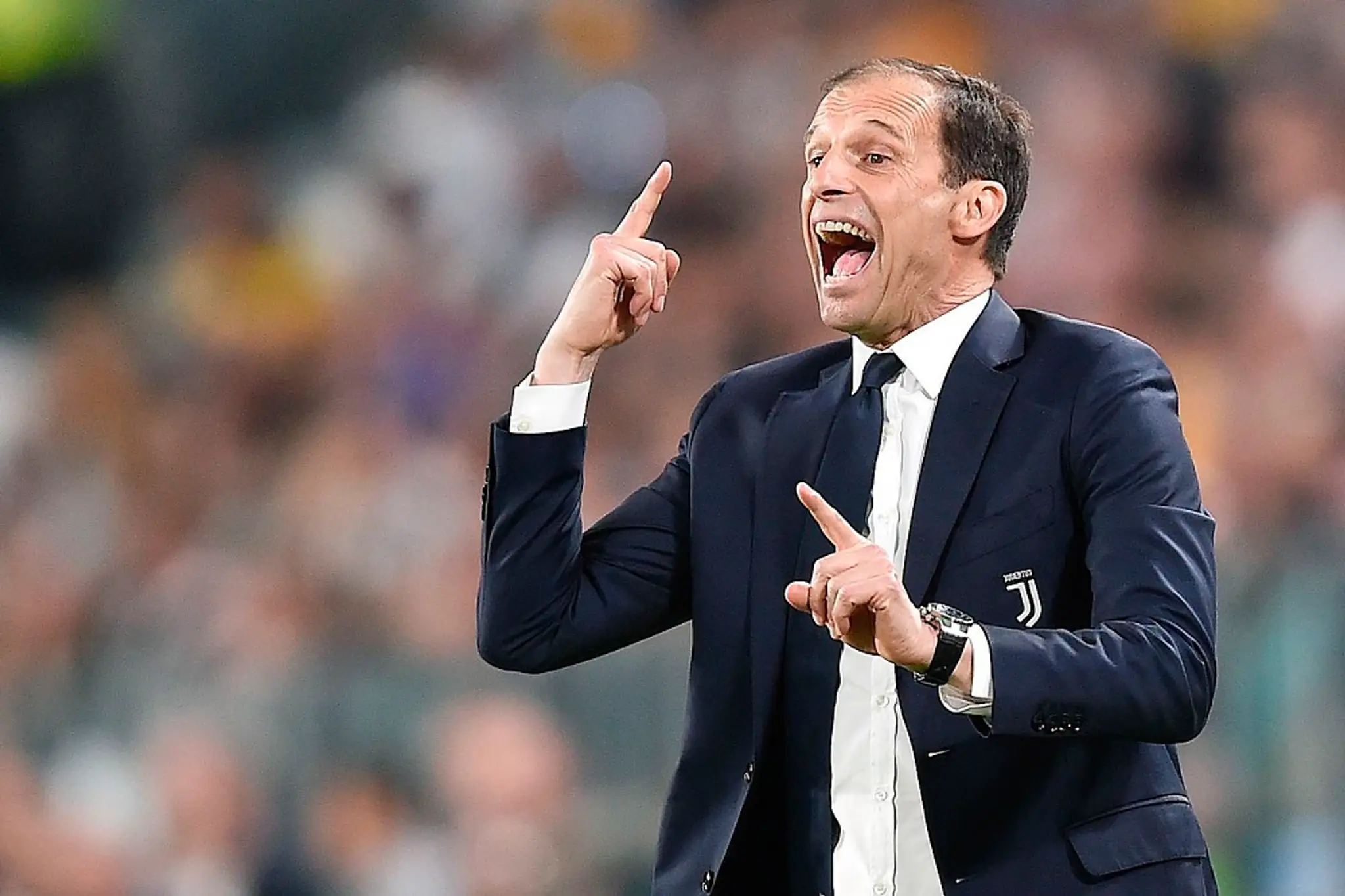 Tréner Juventusu Massimiliano Allegri.