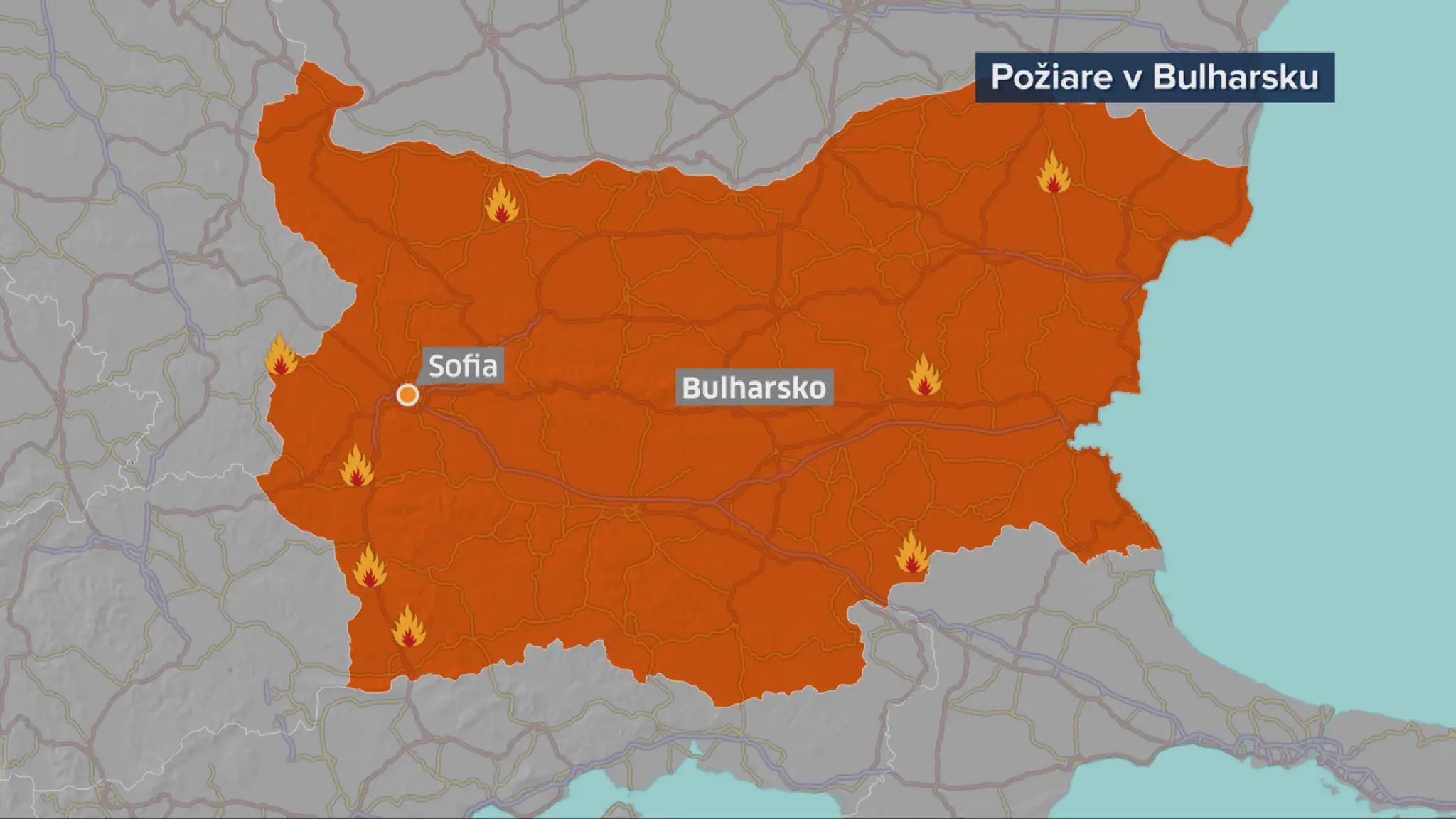 Situácia v Bulharsku.