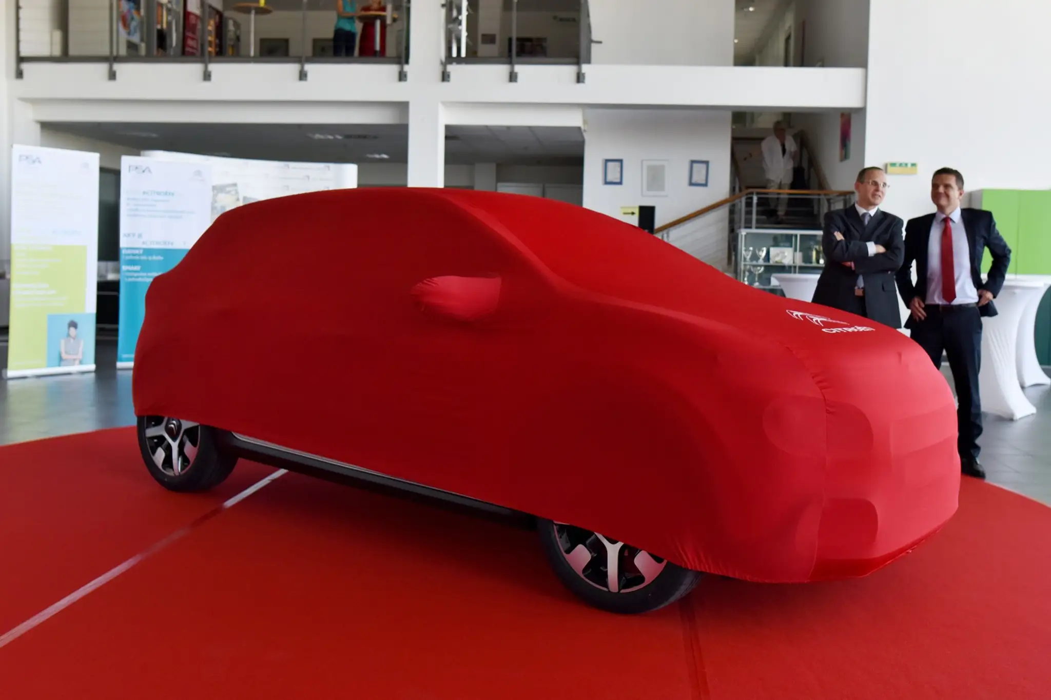 Na snímke nový model automobilu Citroën C3
