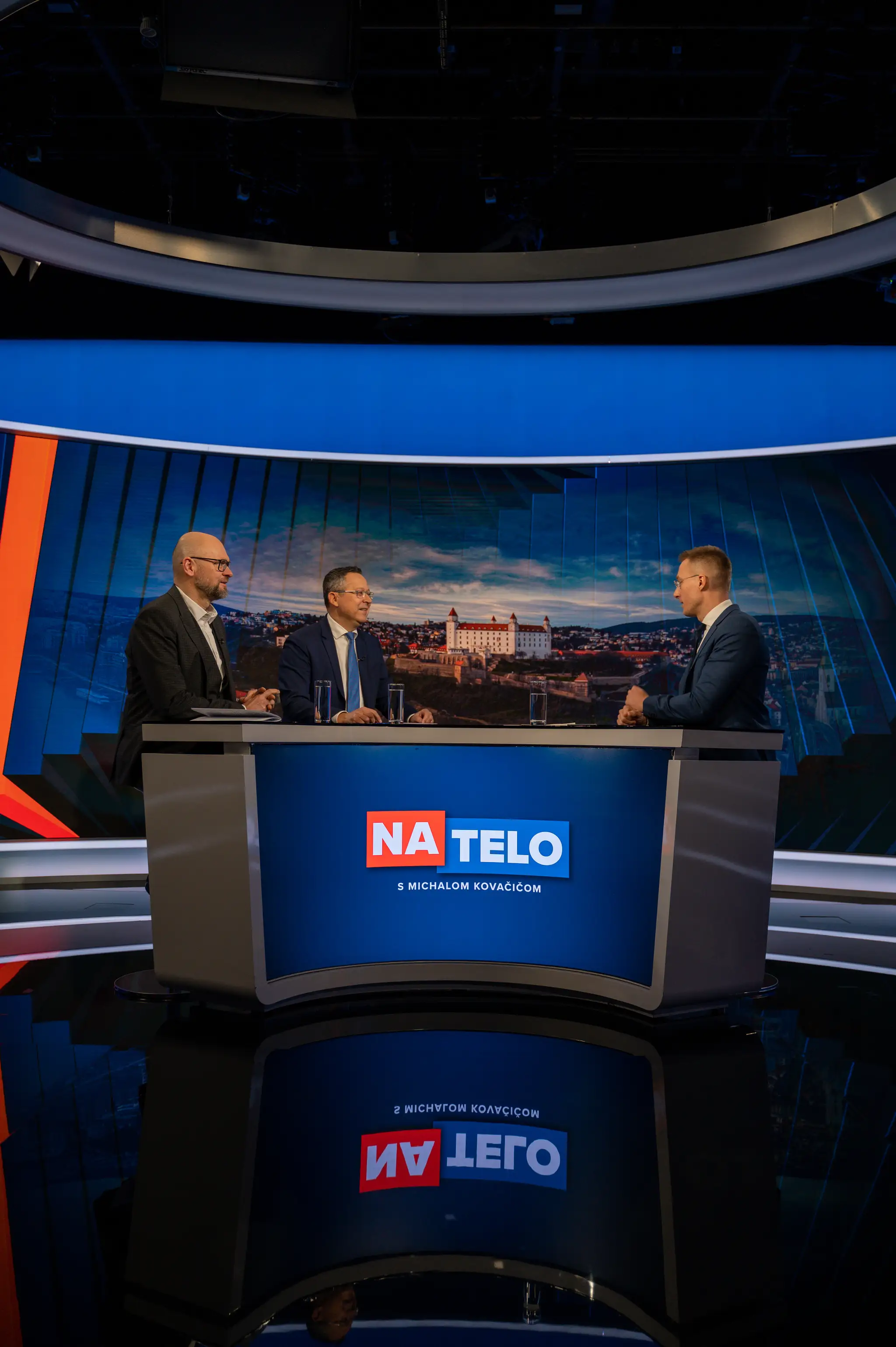 Ladislav Kamenický a Richard Sulík v Na telo