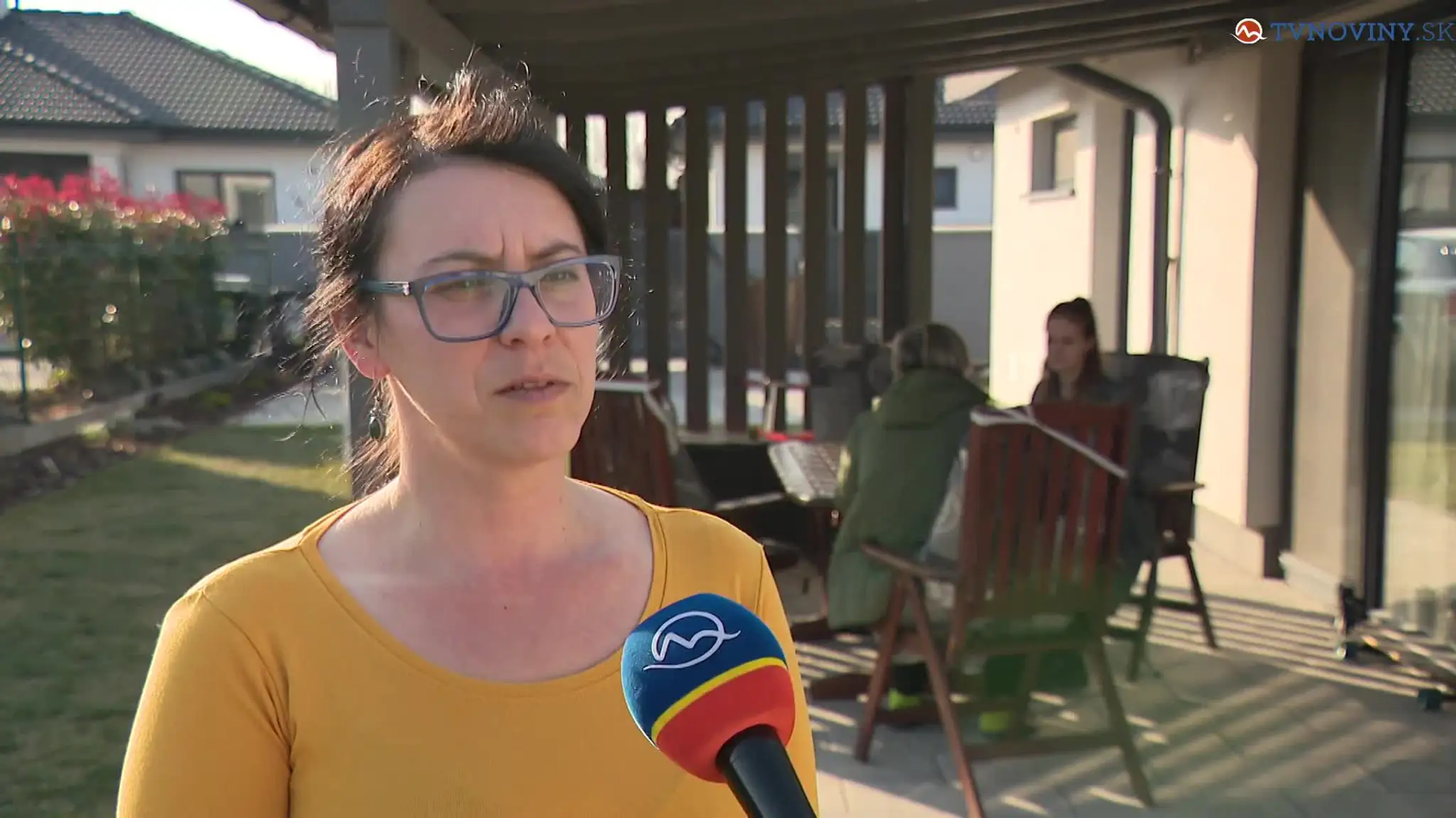 Dobrovoľníčka poskytujúca ubytovanie Katarína Colloseus.