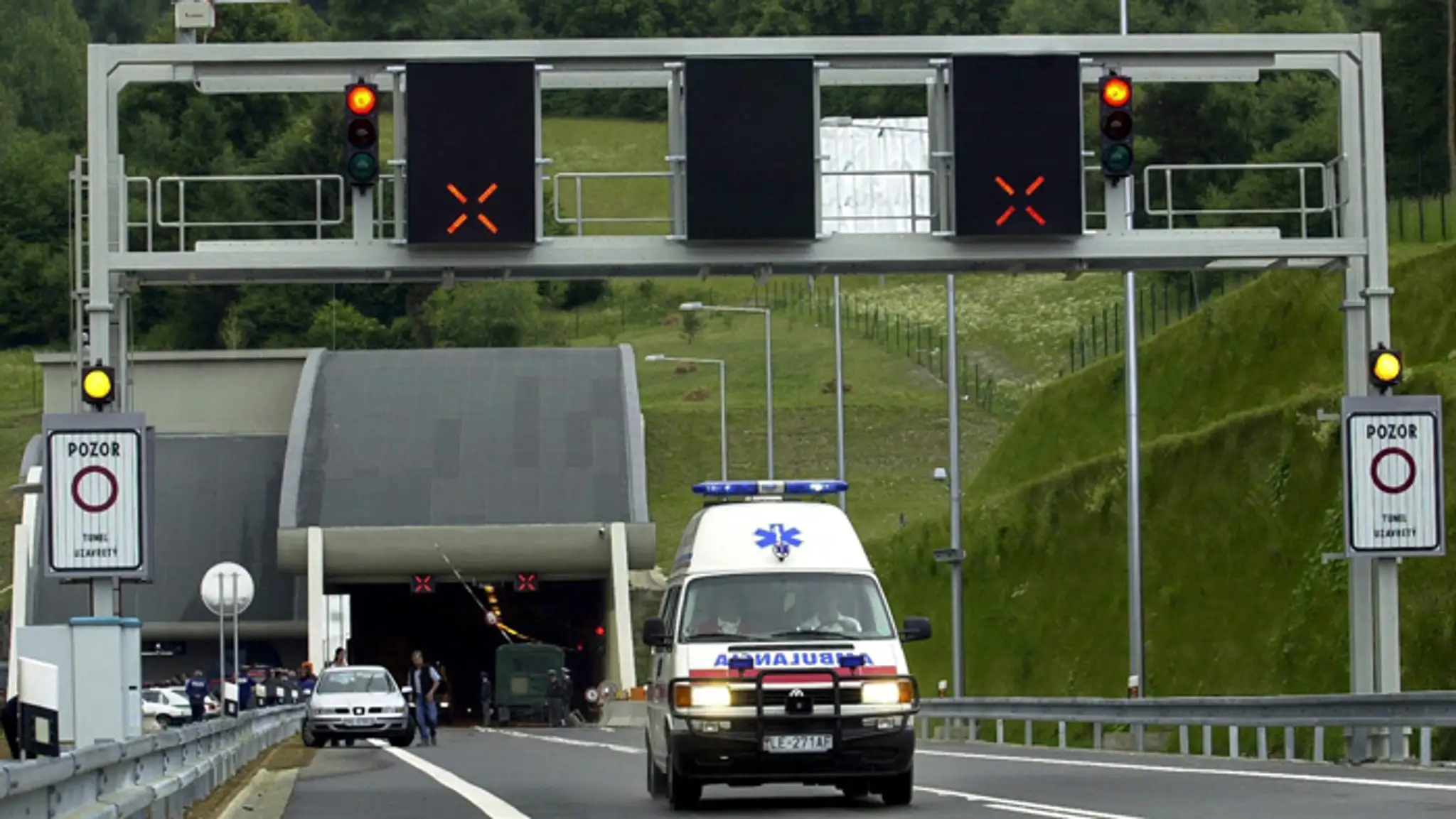 Pohľad na tunel Branisko na archívnej snímke.
