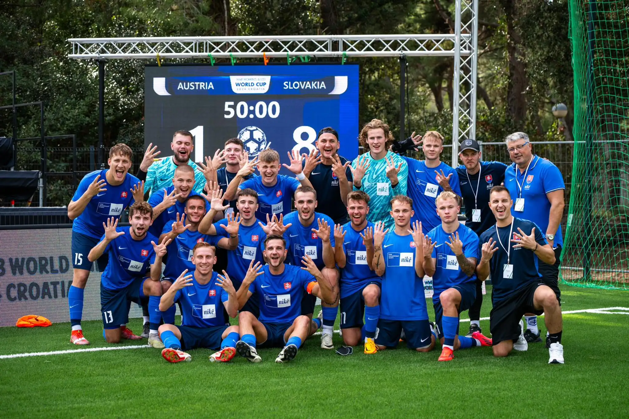 Slováci triumfovali na MS v malom futbale