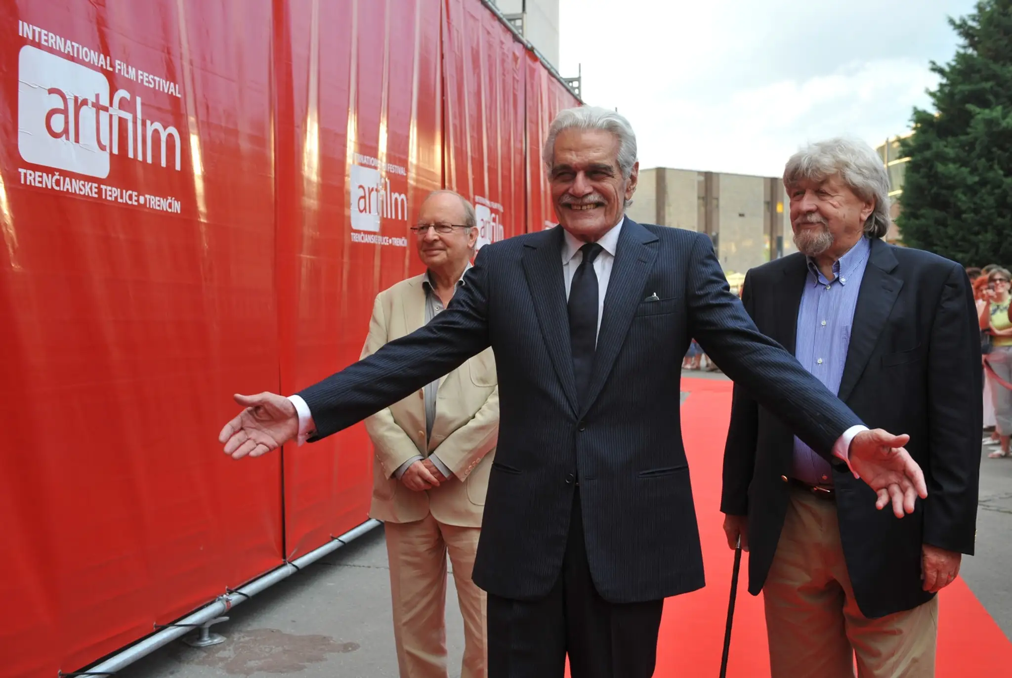 Omar Sharif na Art filme.