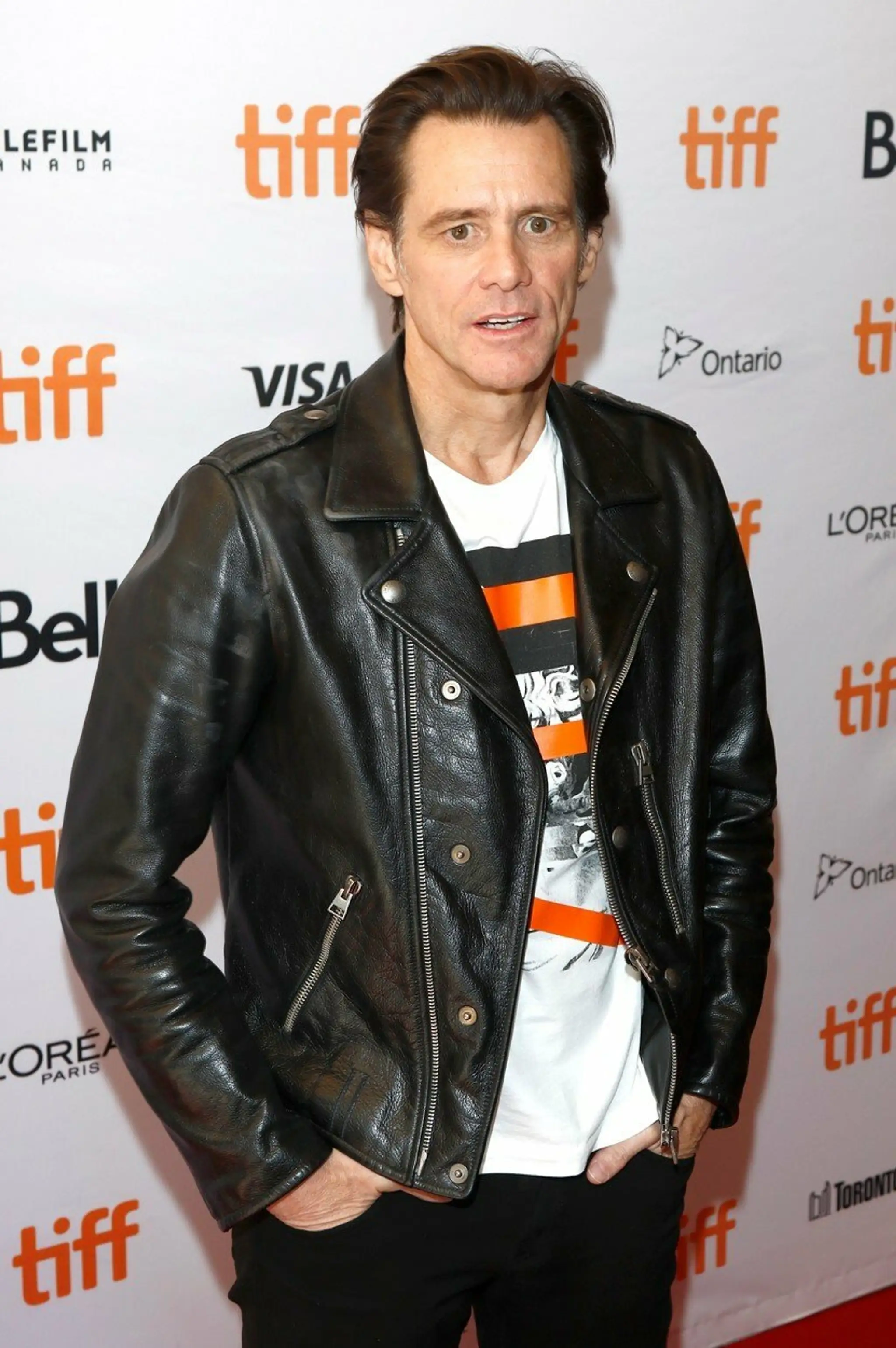 Jim Carrey na Medzinárodnom filmovom festivale v Toronte