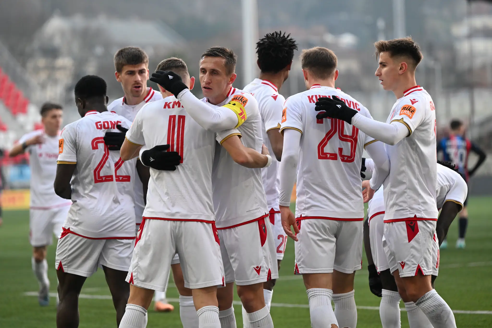 Futbalisti Trenčína sa tešia z gólu v 18. kole Niké ligy proti Zlatým Moravciam.