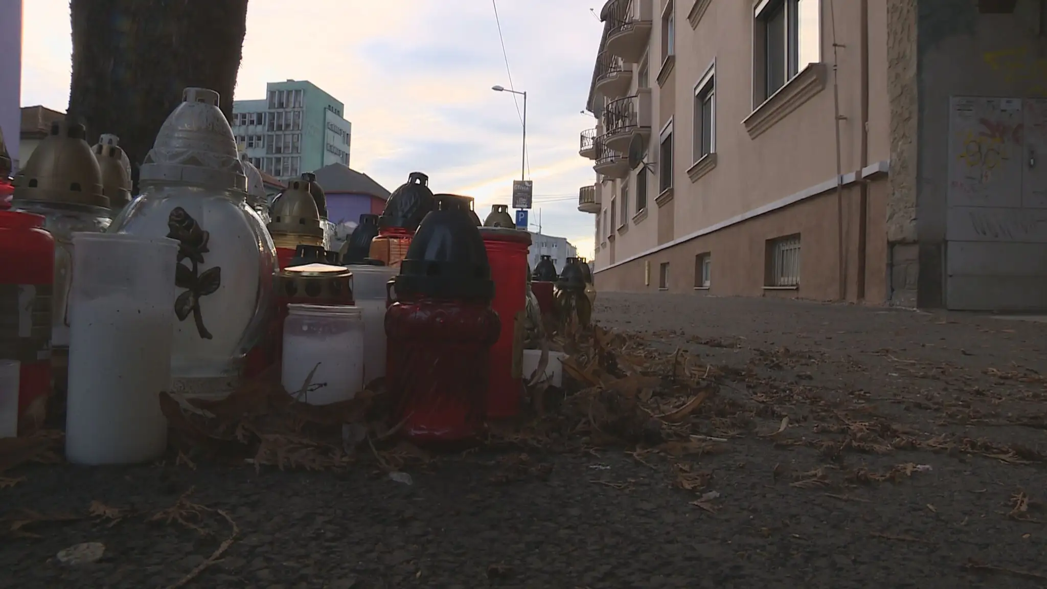 Miesto v Michalovciach, kde došlo k vražde.