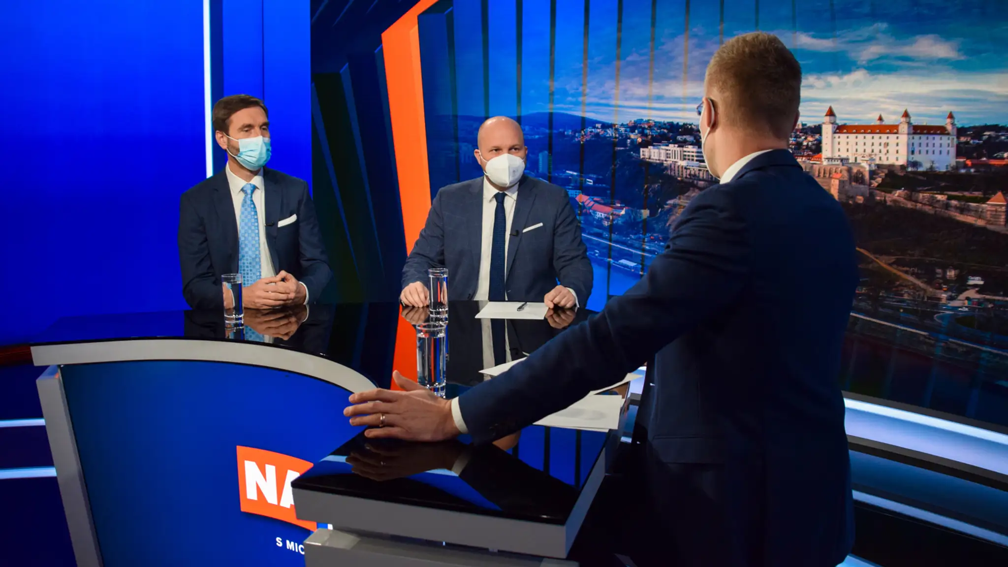 Juraj Blanár pred natáčaním.