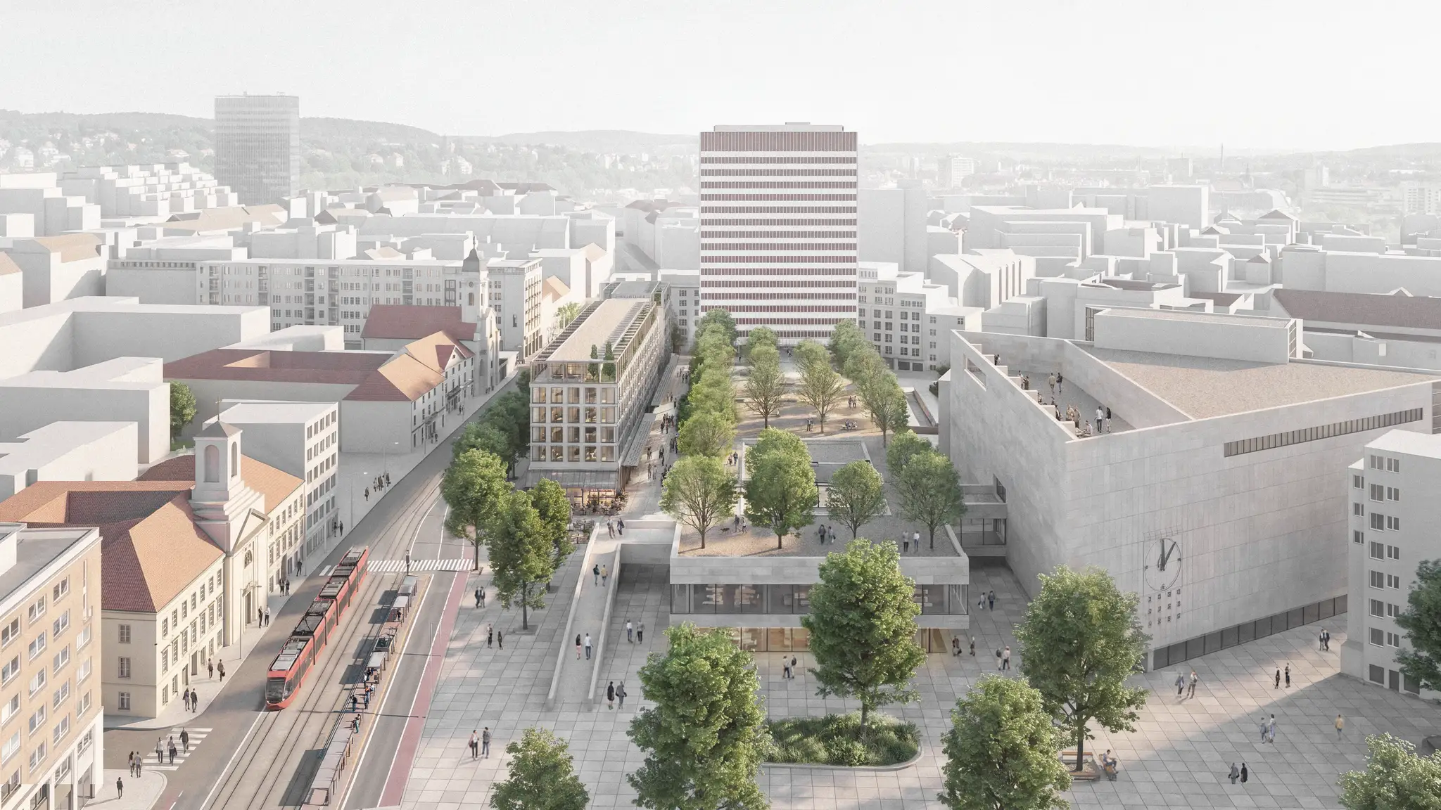 Súťaž na nový polyfunkčný objekt na Špitálskej ulici vyhral ateliér Architekti A B.K.P.Š.