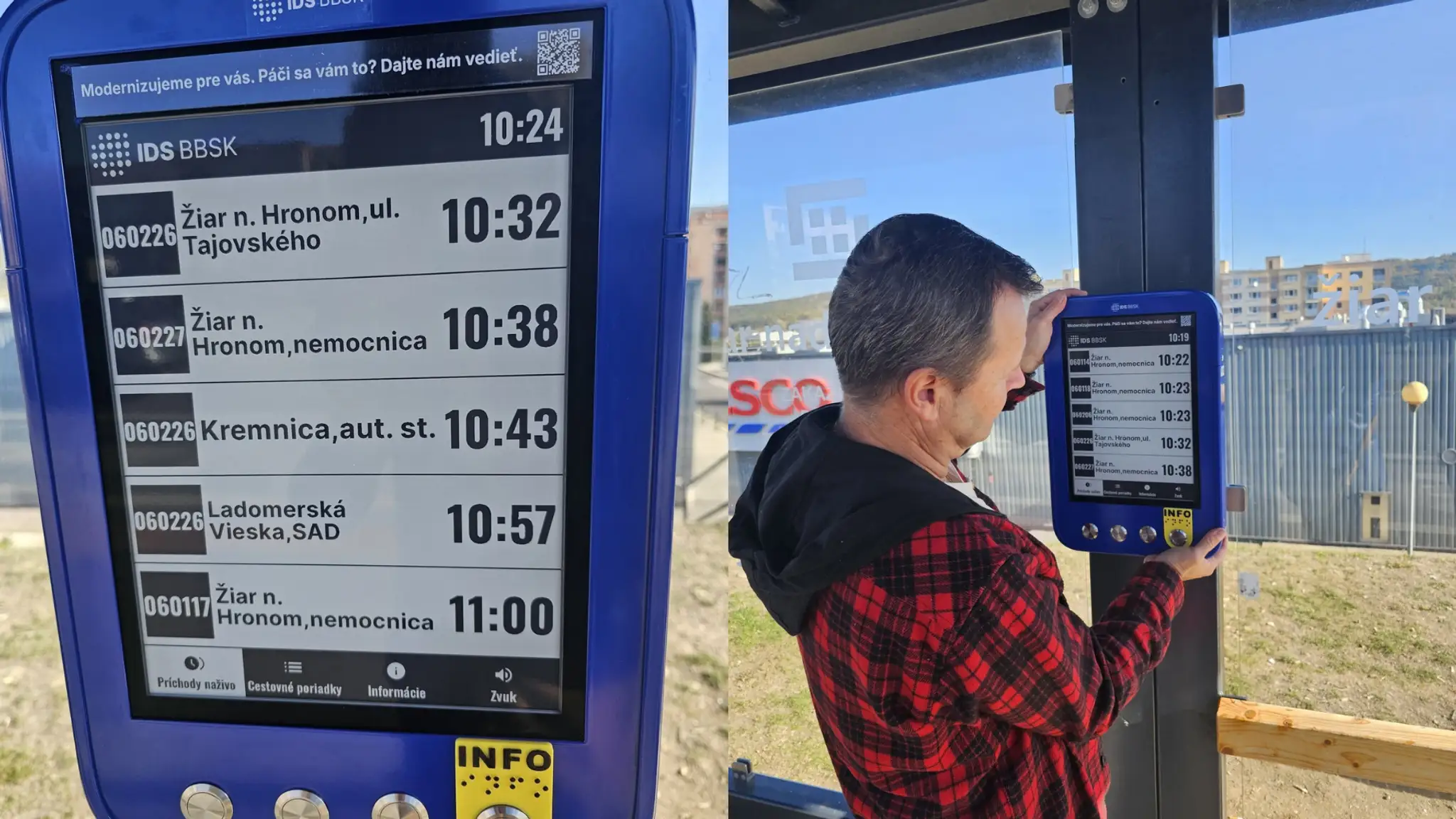 Na zastávkach v Banskobystrickom kraji testujú novinku.