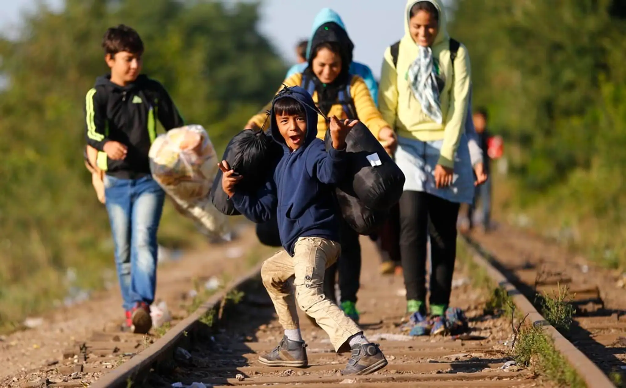Migranti - ilustračné foto.
