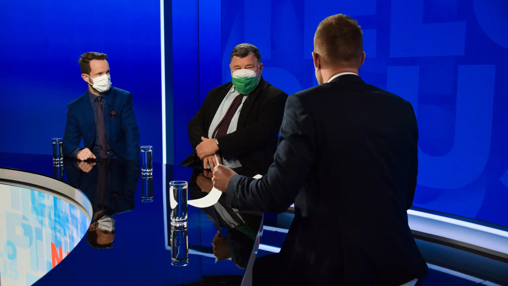 Peter Sabaka a Vladimír Krčméry v Na telo plus.