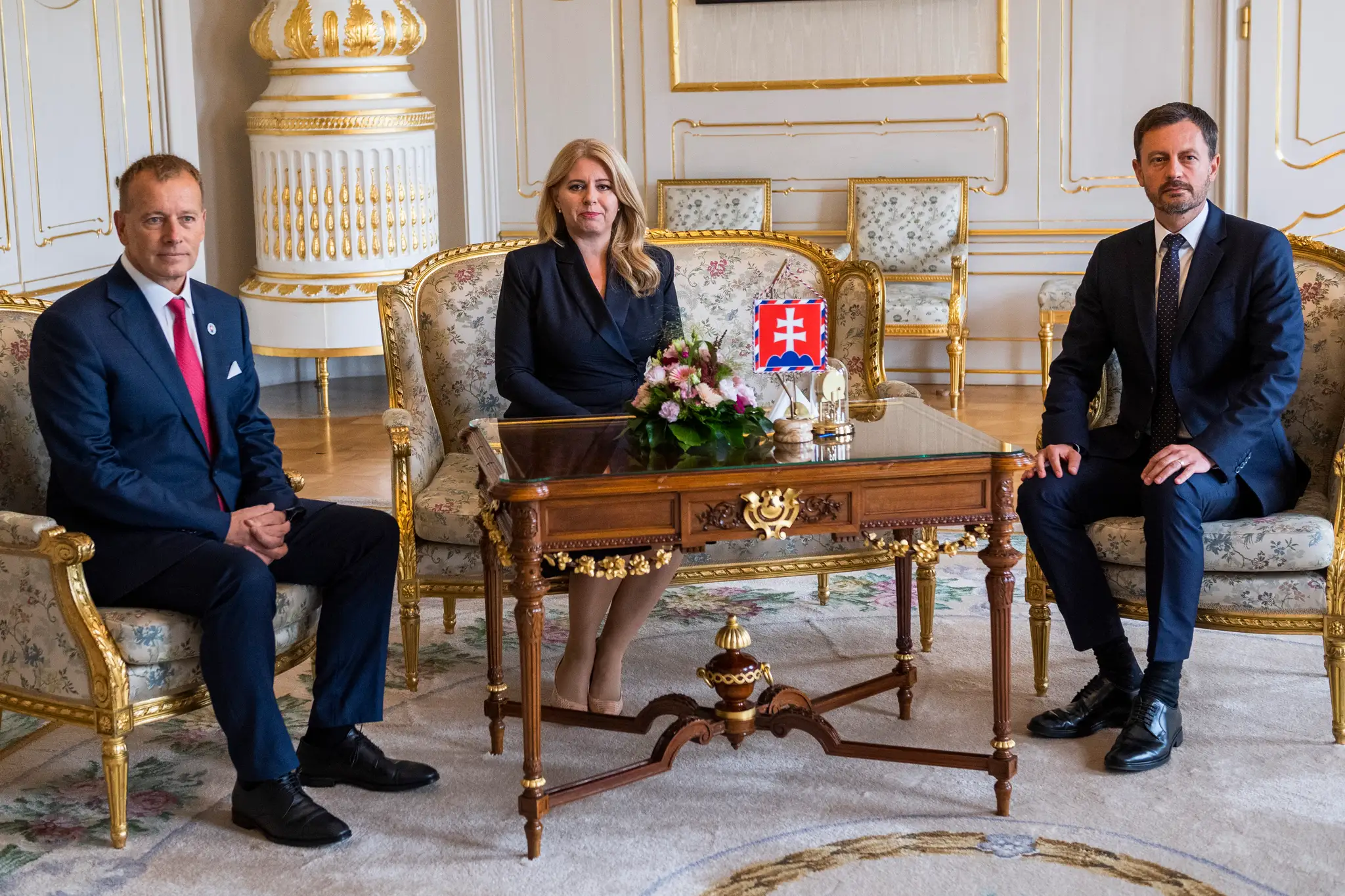 Stretnutie troch najvyšších ústavných činiteľov
