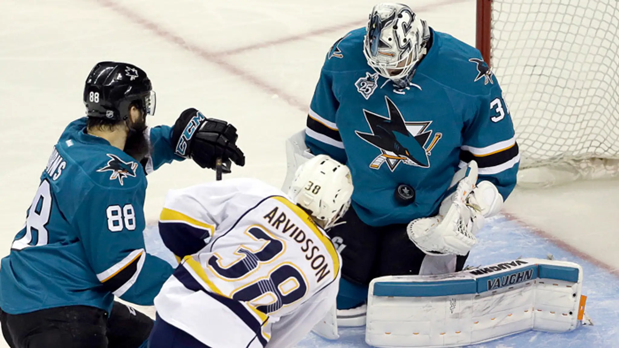 Hokejisti San Jose Sharks postúpili štvrtýkrát v histórii do finále Západnej konferencie NHL.