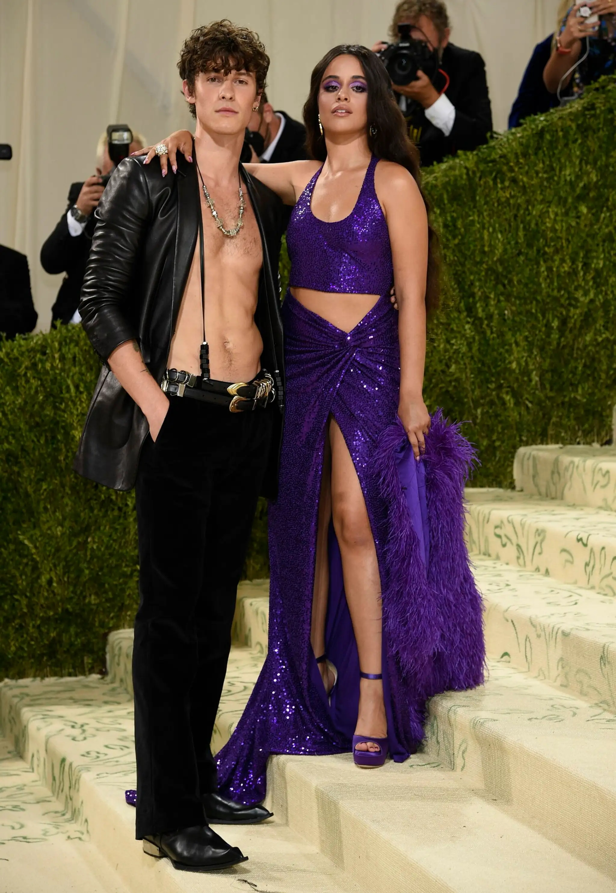 Shawn Mendes a Camila Cabello na MET Gala 2021