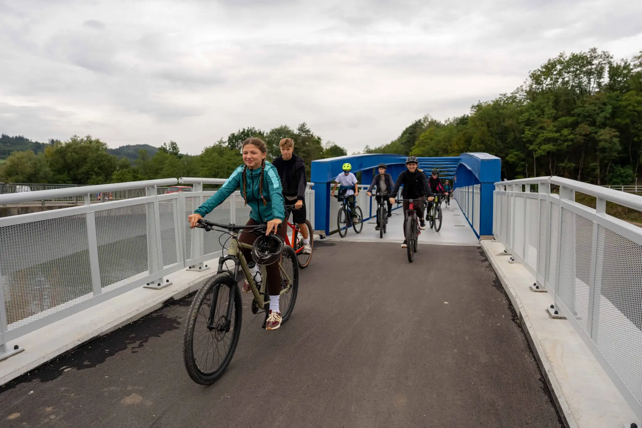 Cyklistom pribudol nový úsek Vážskej cyklotrasy.