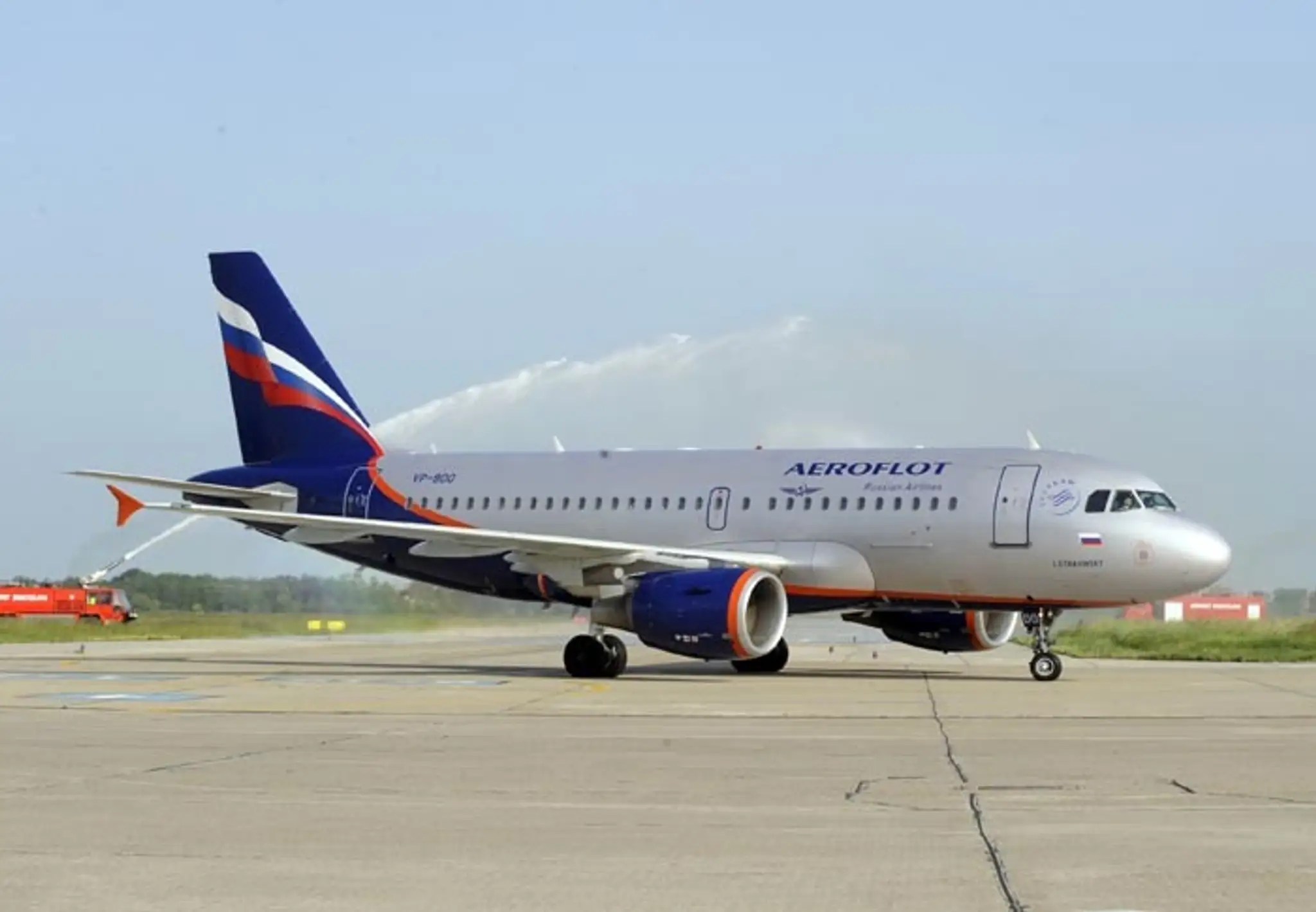 Lietadlo spoločnosti Aeroflot.