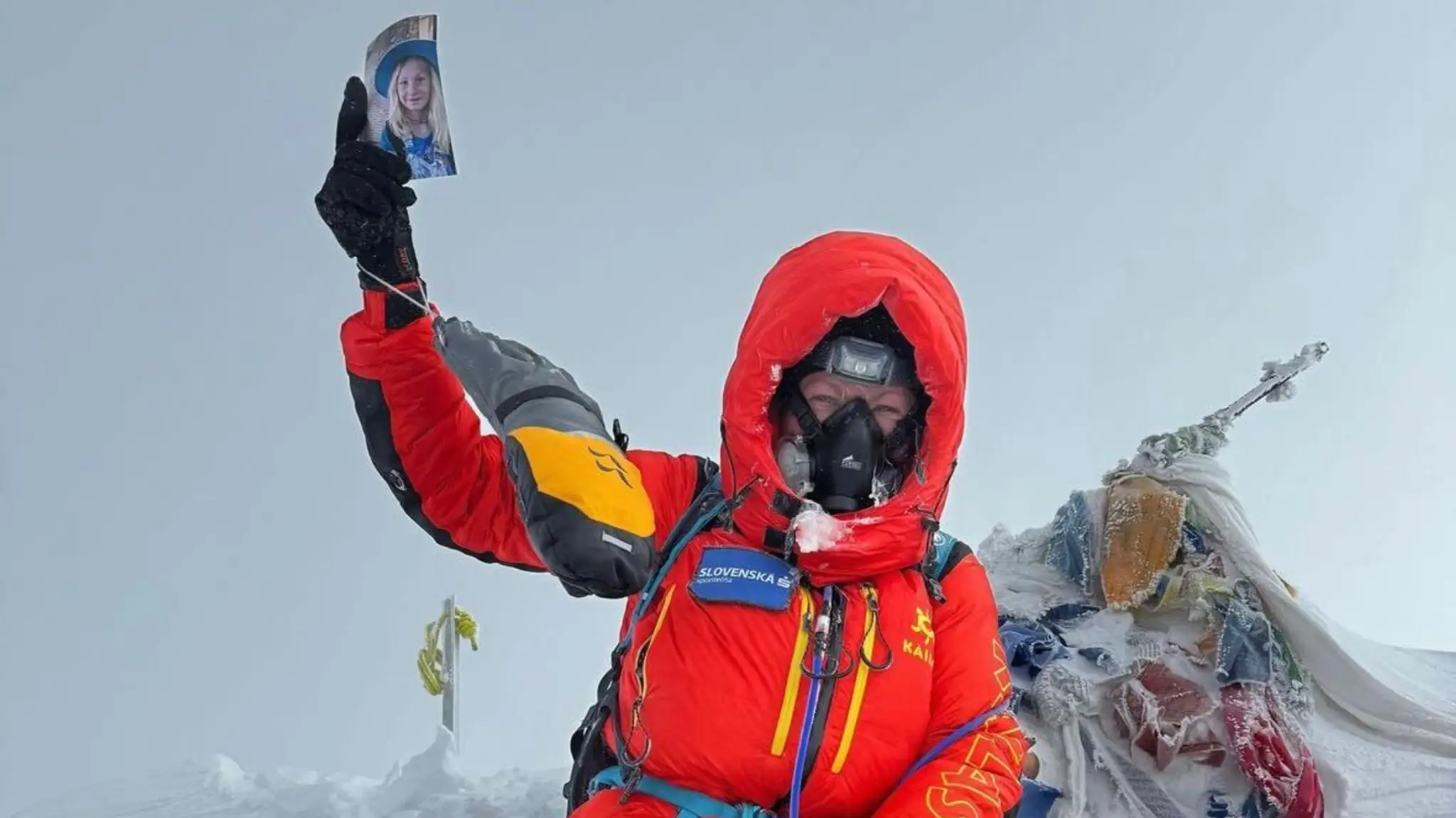 Lucia Janičová na Mount Evereste