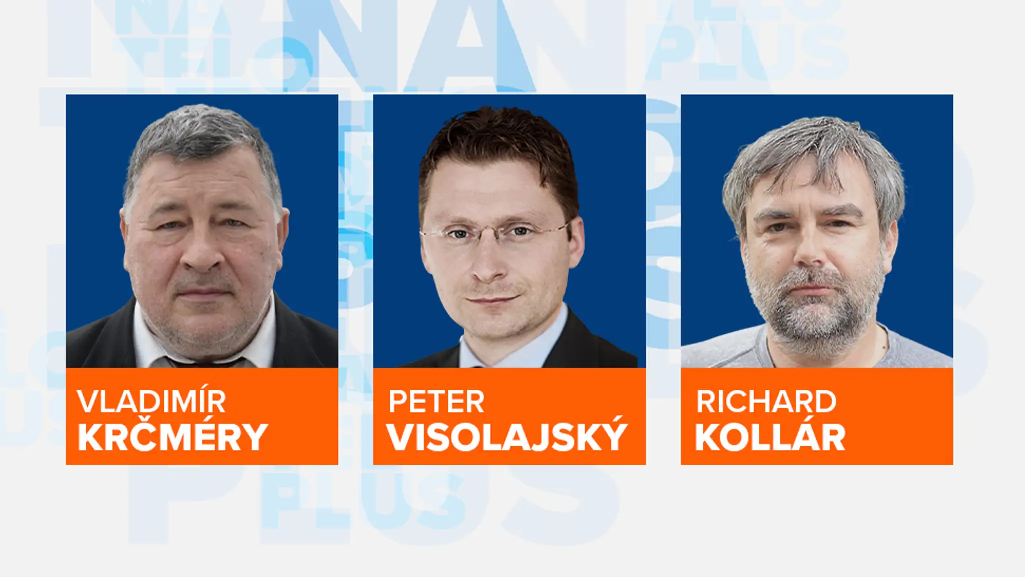 Vladimír Krčméry, Peter Visolajský, Richard Kollár.